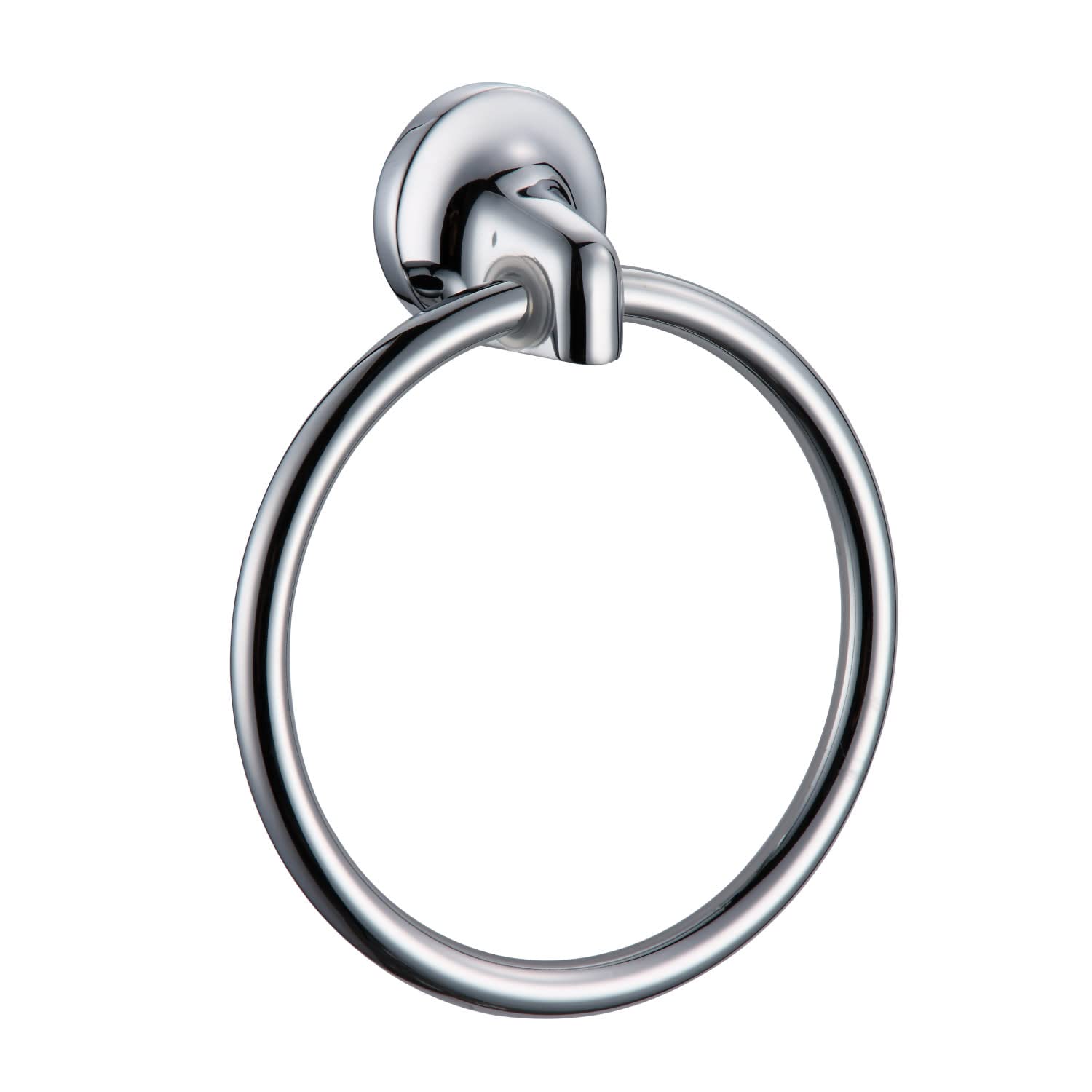 Design House Alta Bay Towel Ring - Polished Chrome Bathroom Accessory for Modern & Luxury Home Decor | Perfect for Spa, Hotel, or Upscale Residential Bathrooms