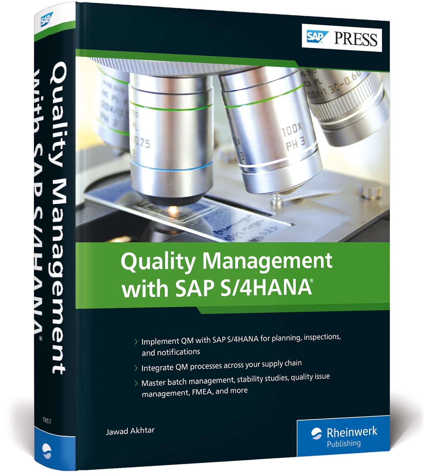 QM with SAP S/4HANA (First Edition) - SAP PRESS Guide | Quality Management in SAP S/4HANA | Perfect for SAP Consultants & Business Users