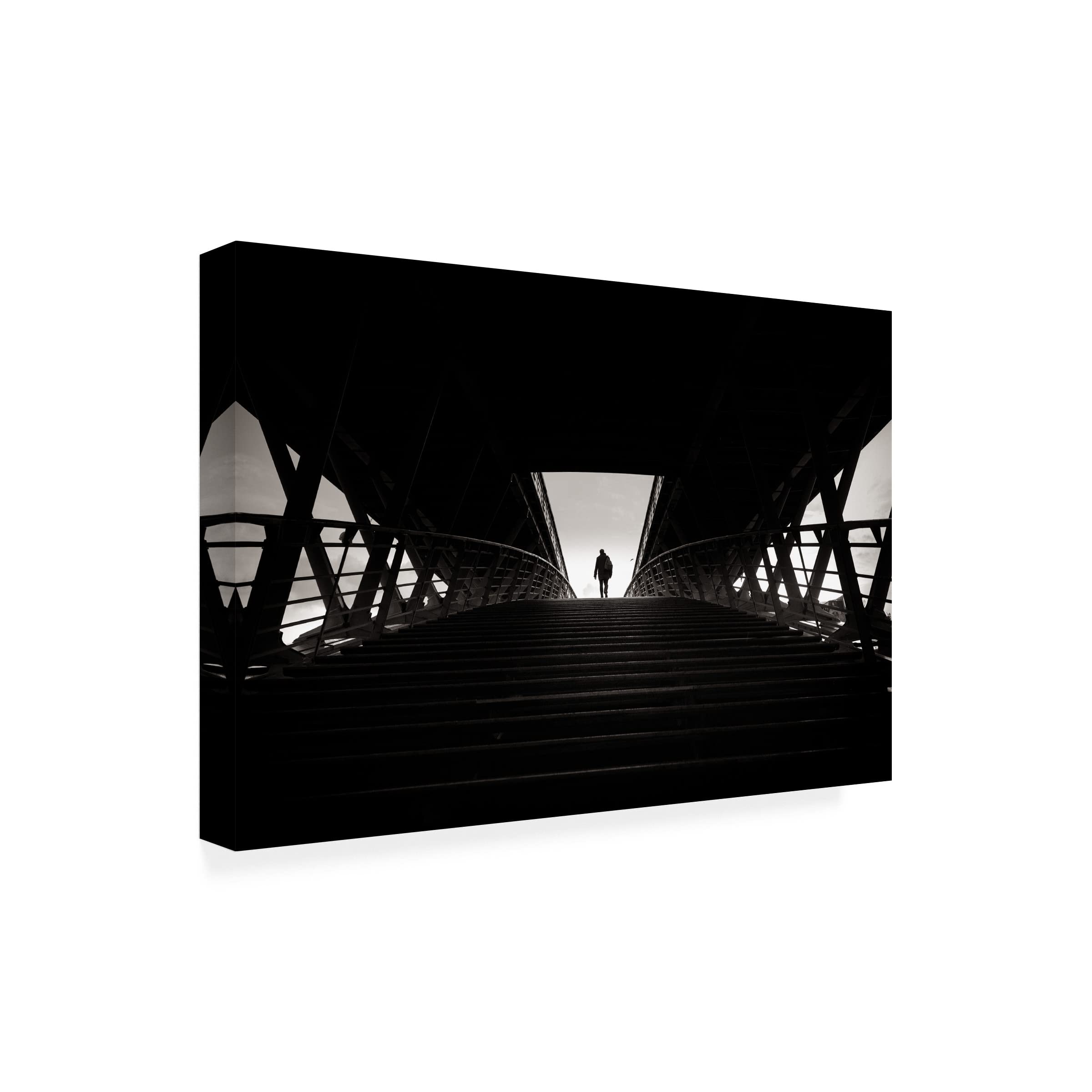 Trademark Fine Art 'Unchained' Canvas Art Print by Stefano Corso - Modern Abstract Wall Decor for Living Room, Bedroom & Office