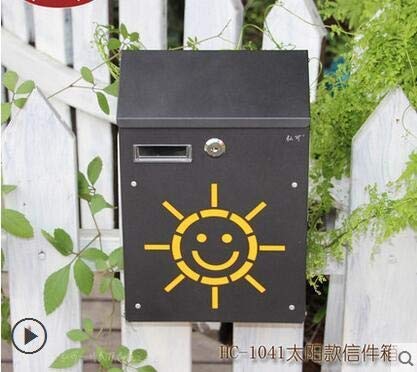 Creative Small Villa Suggestion Box - Outdoor Wall Mounted Mailbox for Letters & Post - Perfect for Gardens, Porches, and Entryways