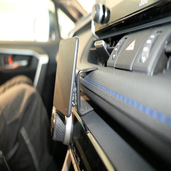 ClicOn No Holes Angled Dash Mount for Toyota RAV4 (2019-2025) - Secure Phone Holder for Hands-Free Navigation & Driving