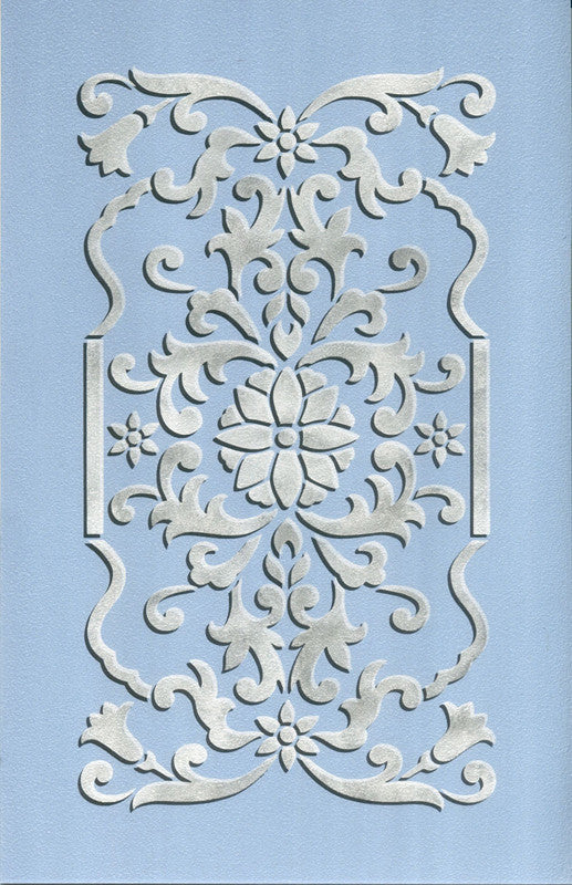 Eastern Panel Furniture Stencil - Wood Carving Template for DIY Home Decor | Perfect for Cabinets, Doors & Wall Art Projects