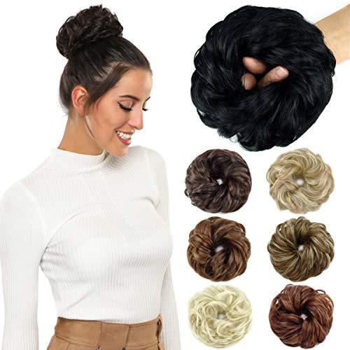 High-Quality Synthetic Hair Bun Chignon for Women – Perfect for Weddings, Parties & Everyday Styling