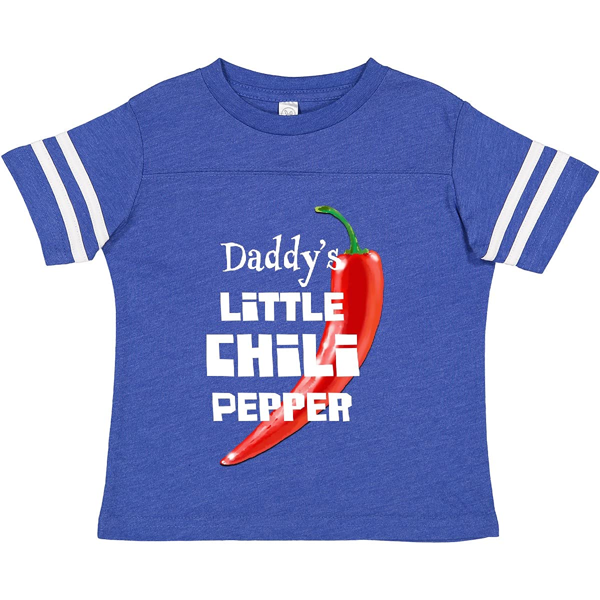 Inktastic Daddy's Little Chili Pepper Toddler T-Shirt - Cute Baby Clothes for Girls & Boys - Perfect for Family Outings, Playdates & Photo Shoots