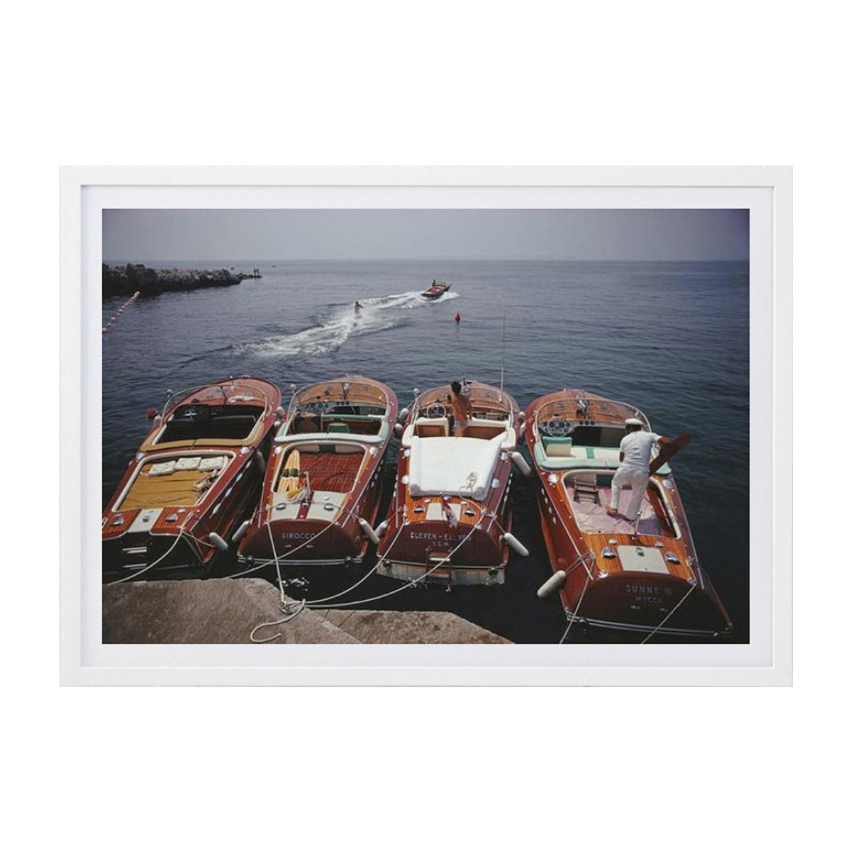 Hotel Du Cap Eden Roc Print - Premium Wall Art Decor for Luxury Home & Office - Perfect for Living Room, Bedroom, Hotel Lobby & Upscale Interior Design