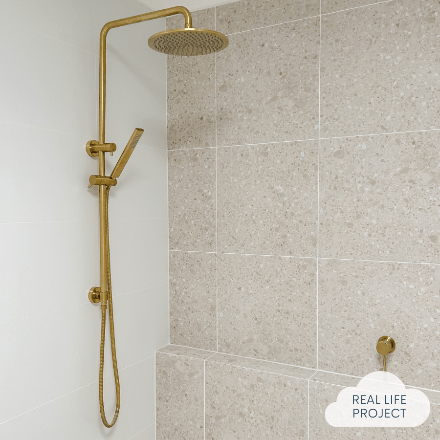Premium Yamba Clay Terrazzo Look Tile - Elegant Floor & Wall Tile for Kitchen, Bathroom, and Living Room Decoration