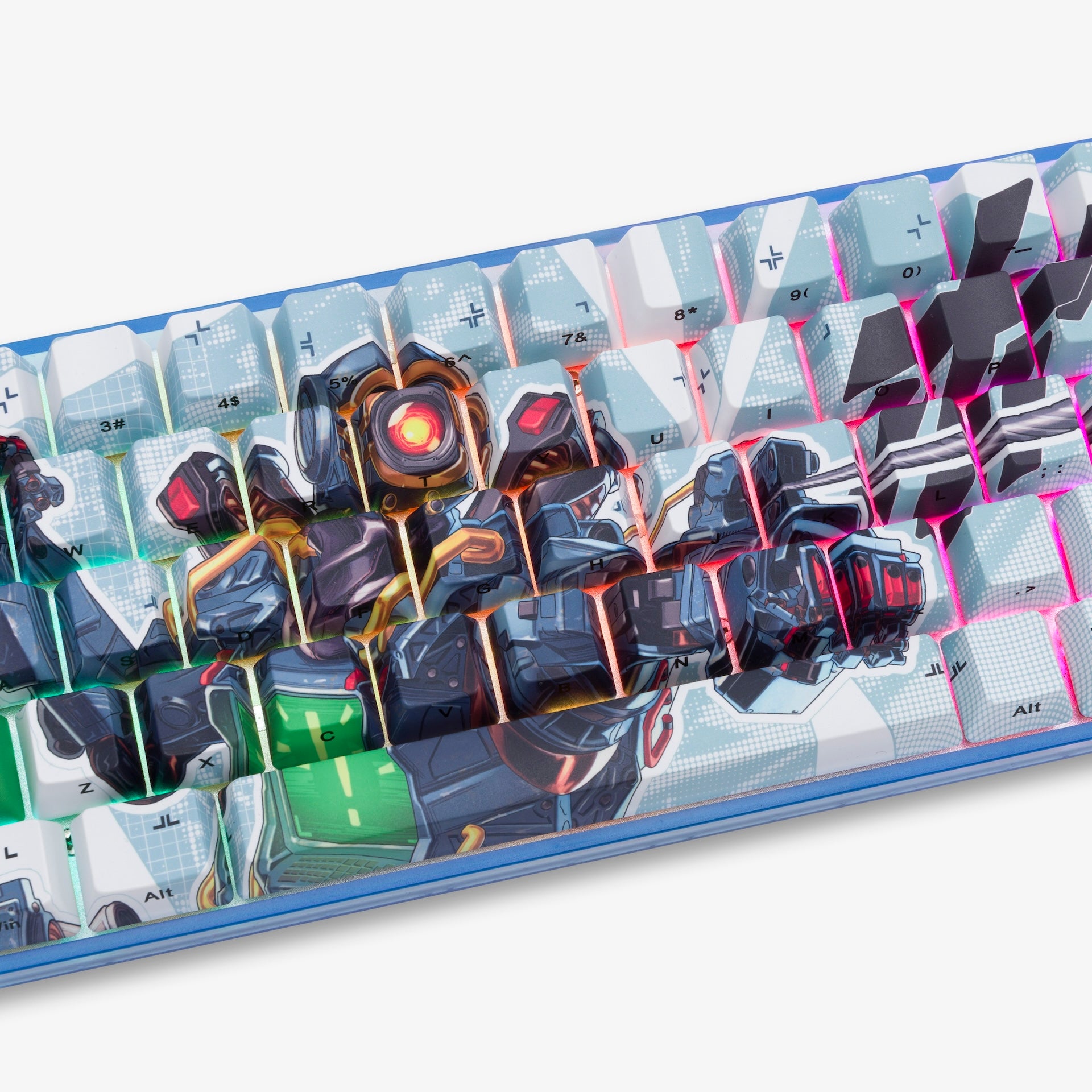 Apex Legends™ Higround Basecamp 65+ Gaming Keyboard - Pathfinder Core Edition (Best Buy Exclusive) | Mechanical Keyboard for PC & Mac | Perfect for FPS Gaming & Esports