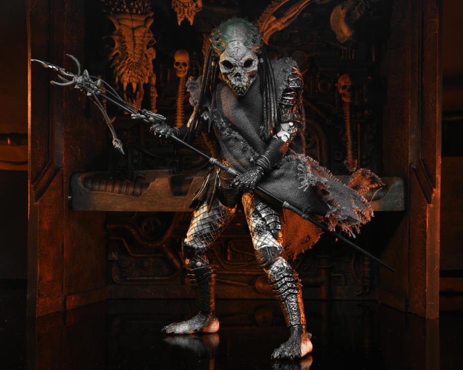 NECA Ultimate Shaman Predator Action Figure - Predator 2 Movie Collectible - Perfect for Display, Gift Giving & Action Figure Collections