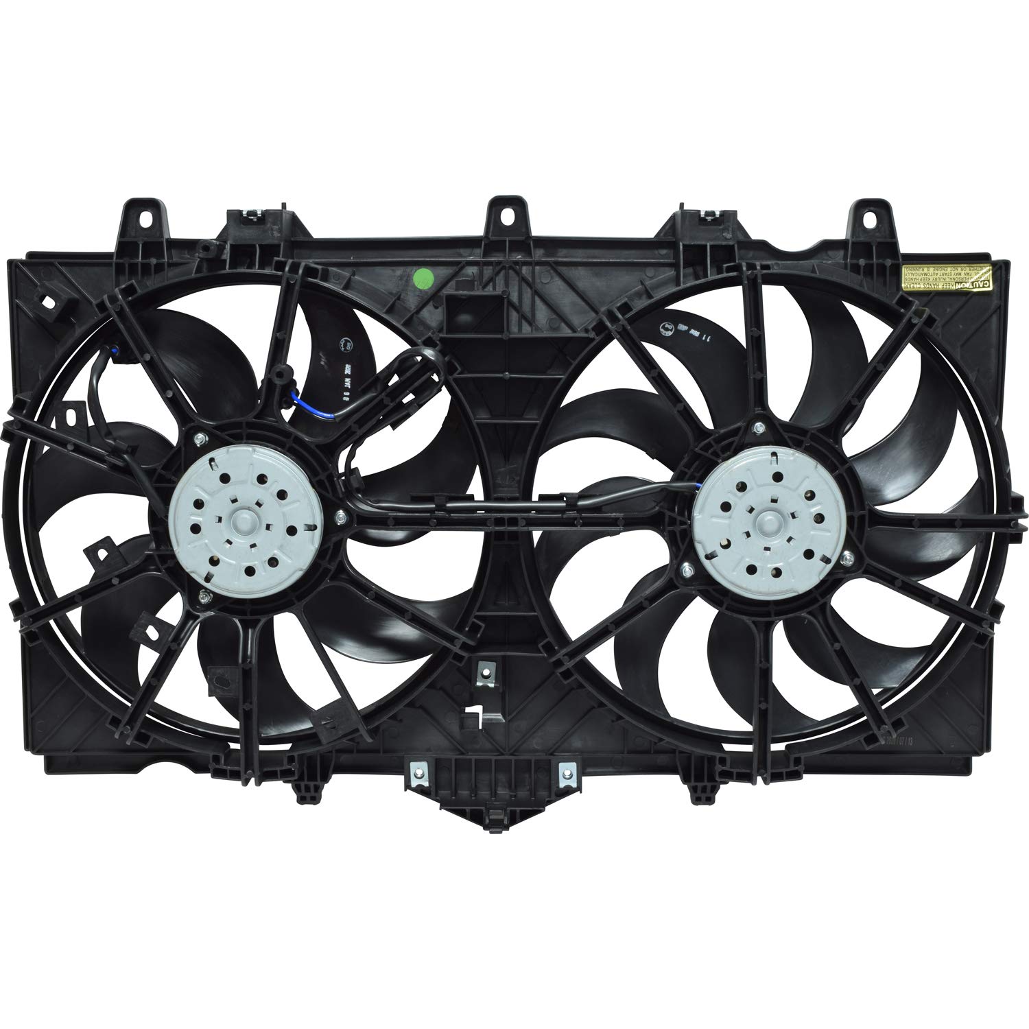 Dual Radiator and Condenser Fan Assembly FA 50588C - High Performance Cooling System for Cars, Trucks & SUVs - Perfect for Engine Overheating Prevention & AC System Maintenance