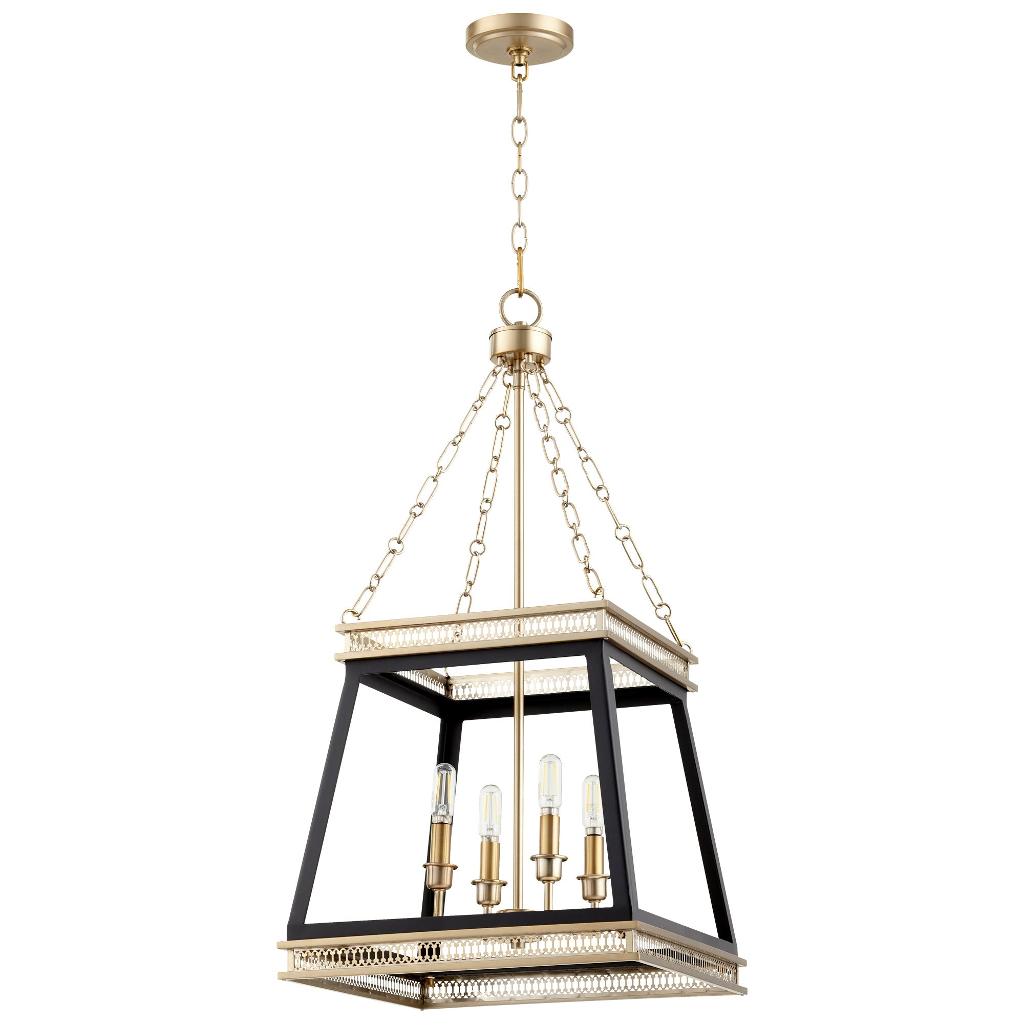 Cyan Design 10906 Gerard Pendant Light - Aged Brass Farmhouse Chandelier for Dining Room & Kitchen Island | Vintage Industrial Lighting Fixture