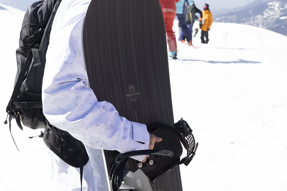 Nidecker Play Men's Snowboard - All-Mountain Freestyle Snowboard for Beginners & Intermediate Riders | Perfect for Park, Powder & Groomed Runs