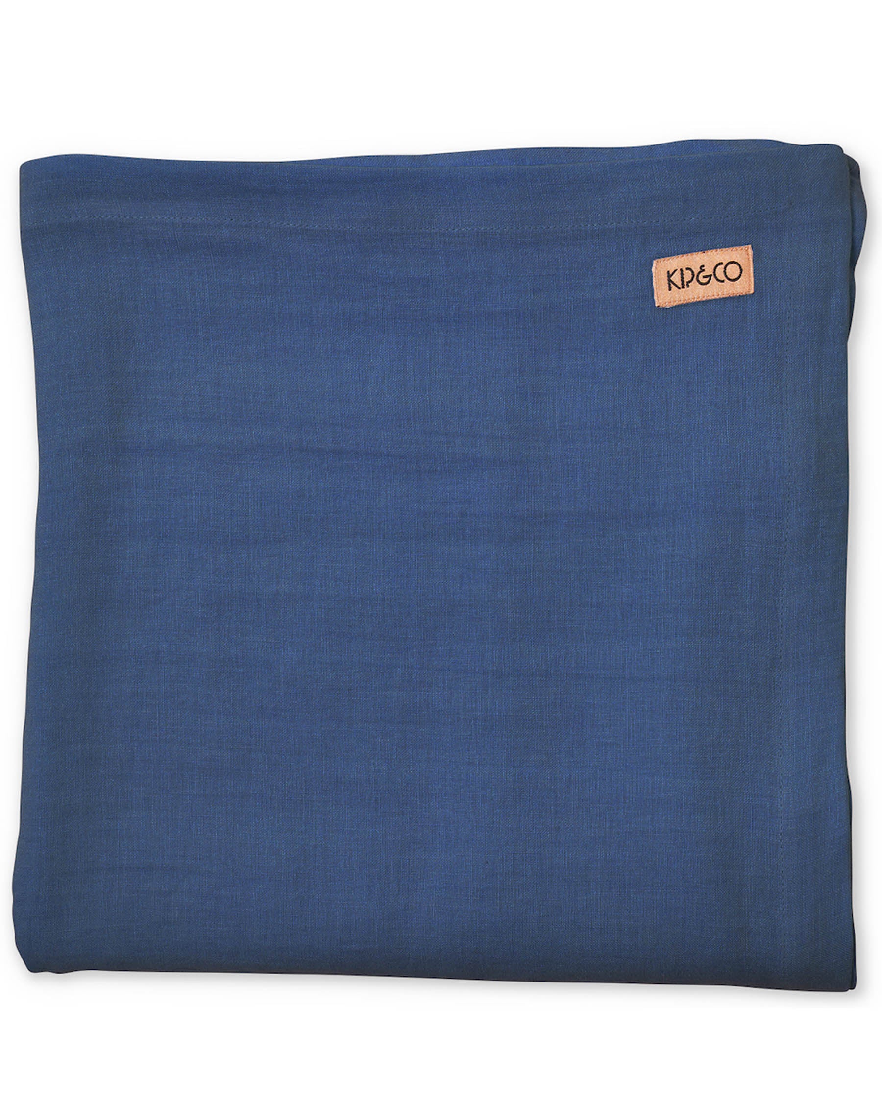 Premium Indigo Blue Linen Tablecloth - 100% Natural Fabric for Dining, Parties & Special Occasions - Elegant Home Decor & Wedding Reception Essential
