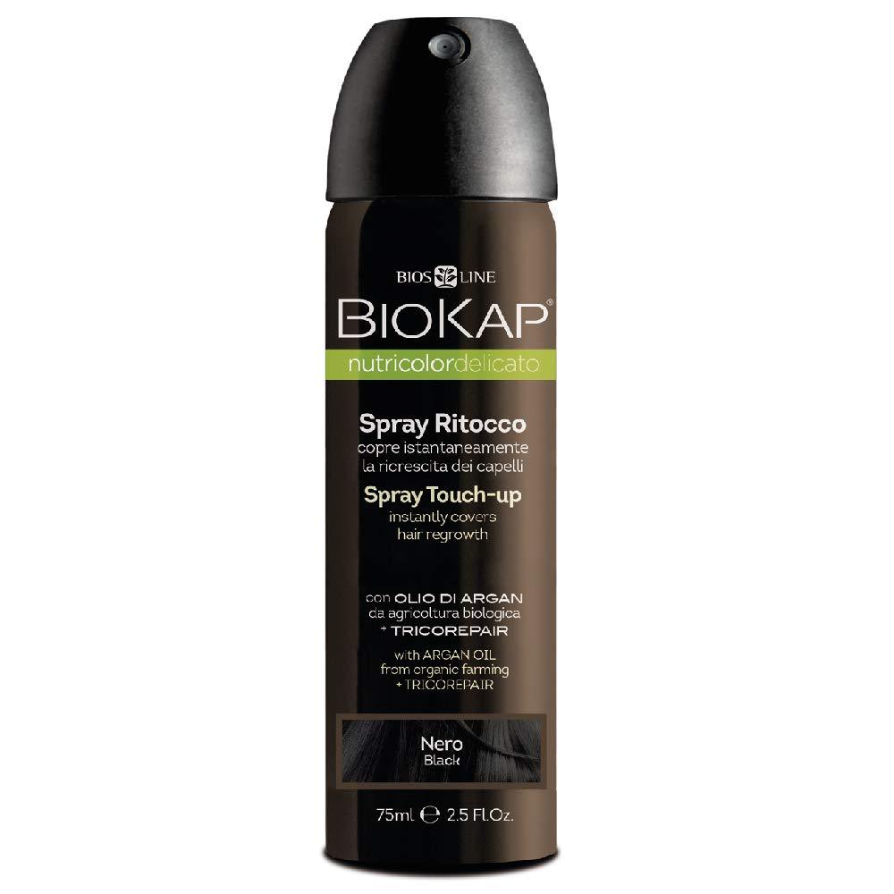 BIOKAP DELIC Touch Up Spray - Root Concealer for Gray Hair & Thinning Hair - Quick & Easy Hair Color Touch Up for Men & Women - Perfect for Home Use, Travel & Everyday Styling