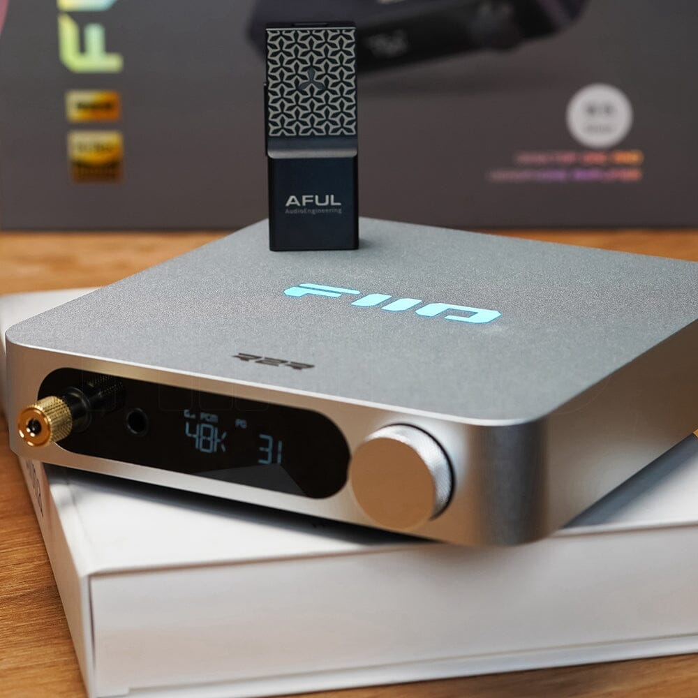 FiiO K11 R2R High Performance Desktop DAC & Headphone Amplifier - Audiophile Grade Sound for Home Studio, Gaming & Music Listening