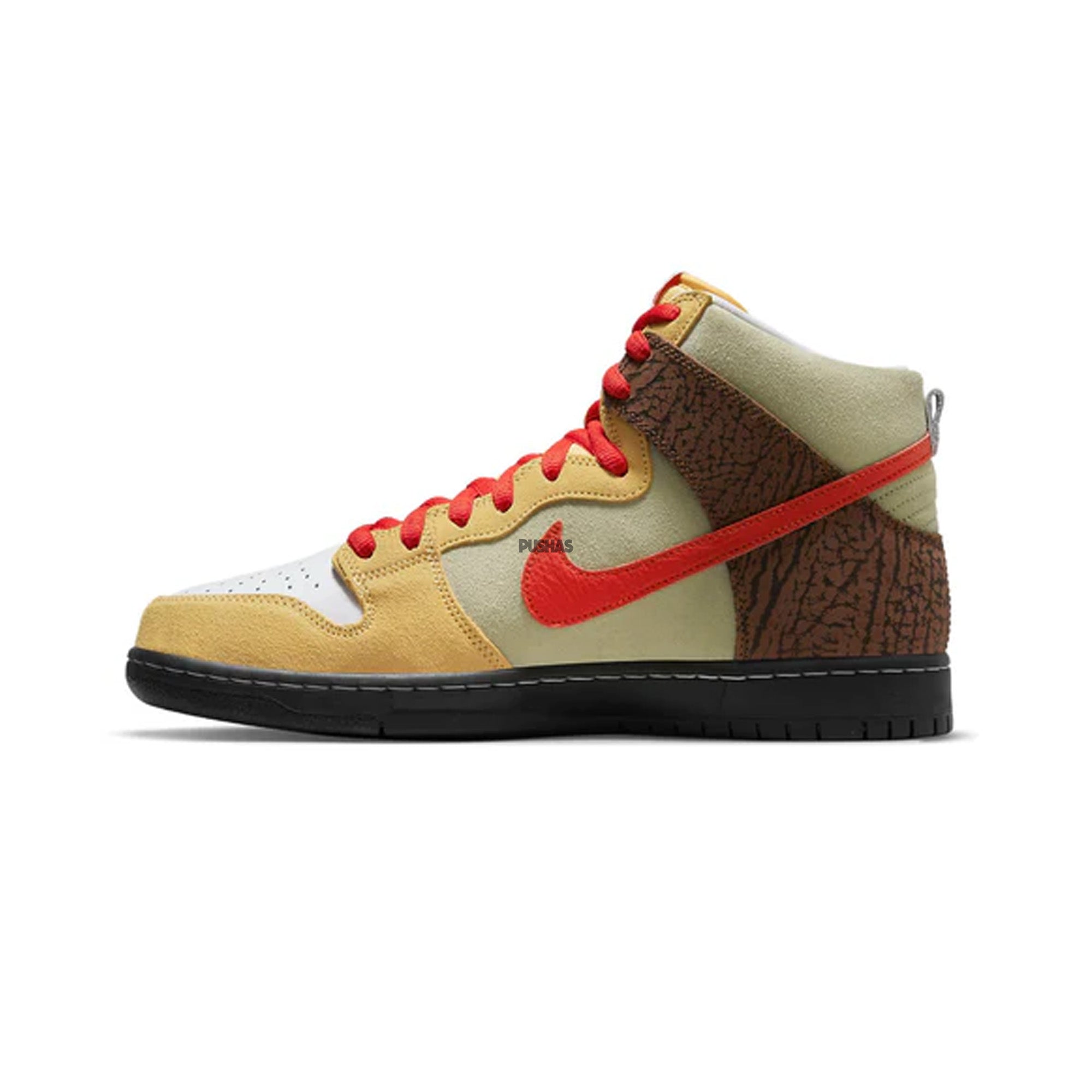 Nike Dunk High SB x Color Skates 'Kebab and Destroy' - Limited Edition Skateboarding Shoes for Men - Perfect for Streetwear Fashion & Skate Sessions