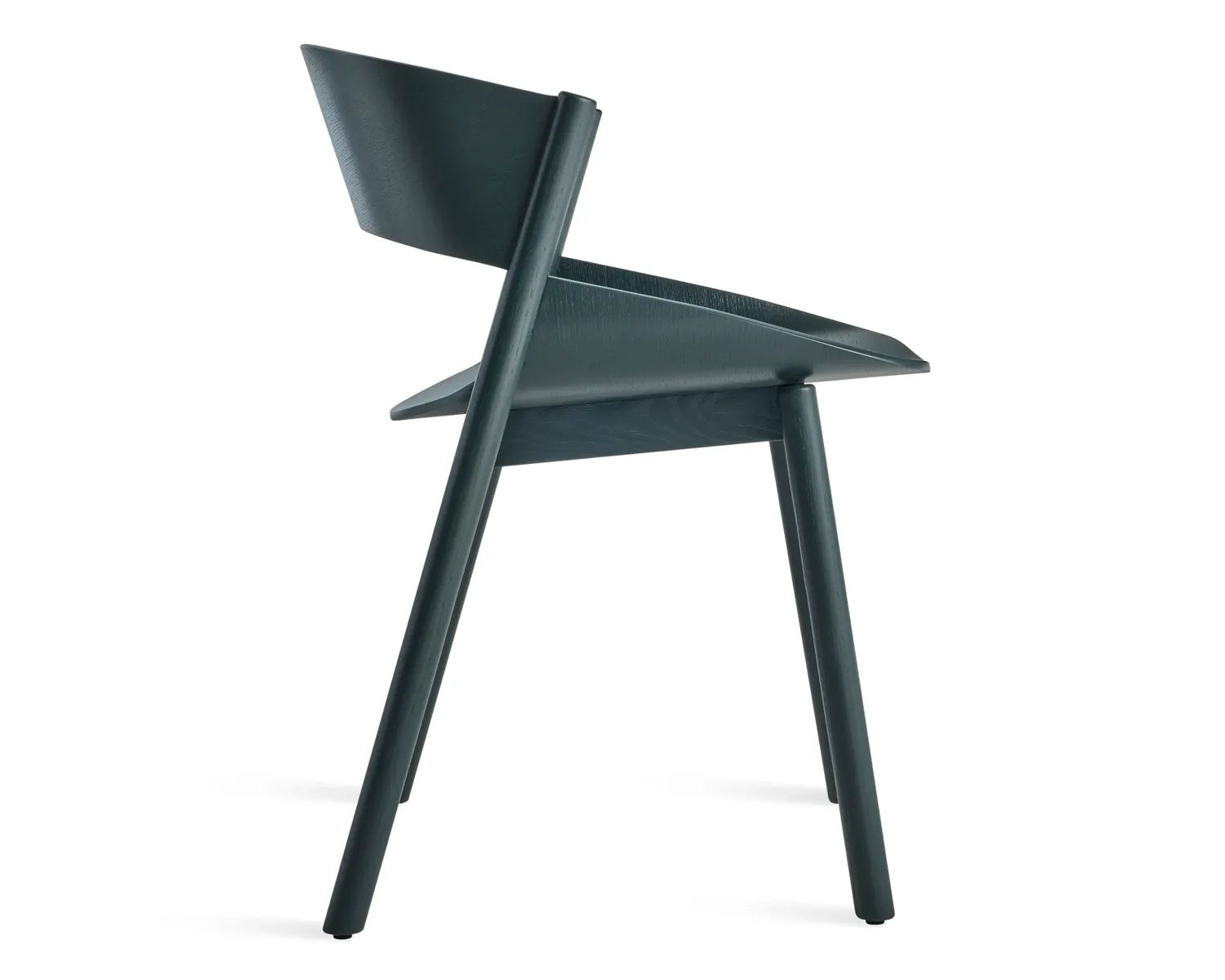Modern Port Dining Chair - Sturdy Wooden Kitchen Chair for Home & Restaurant Use - Perfect for Dining Room, Kitchen, and Outdoor Entertaining