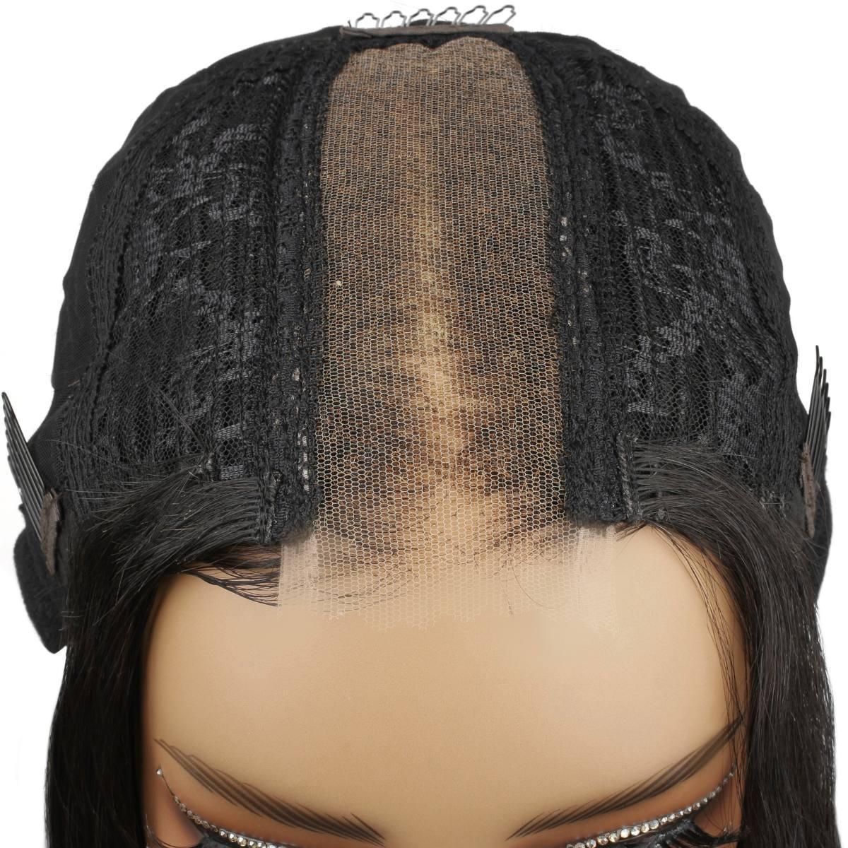 Straight 2x6 HD Lace Closure 100% Human Hair Glueless Wig - Natural Look & Comfortable Wear for Daily Use, Parties & Special Occasions
