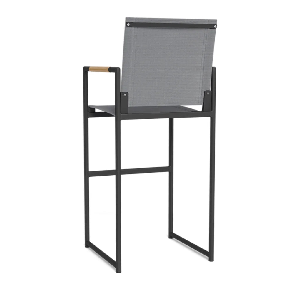 Premium Aluminum Outdoor Bar Stool - Lightweight & Weather-Resistant Patio Furniture for Backyard, Poolside & Garden Use