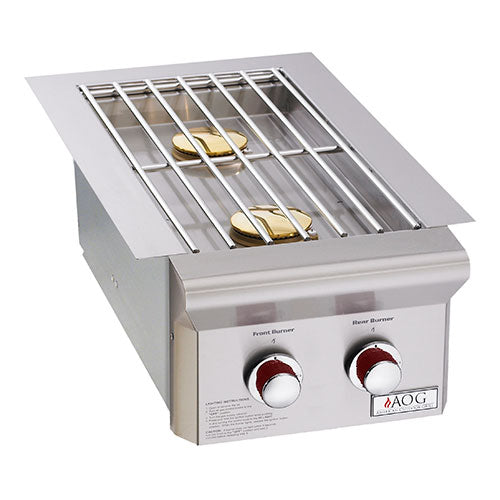Premium American Outdoor Grill with Double Side Burner - T Series Built-In 3282PT for Backyard BBQs, Camping & Outdoor Cooking