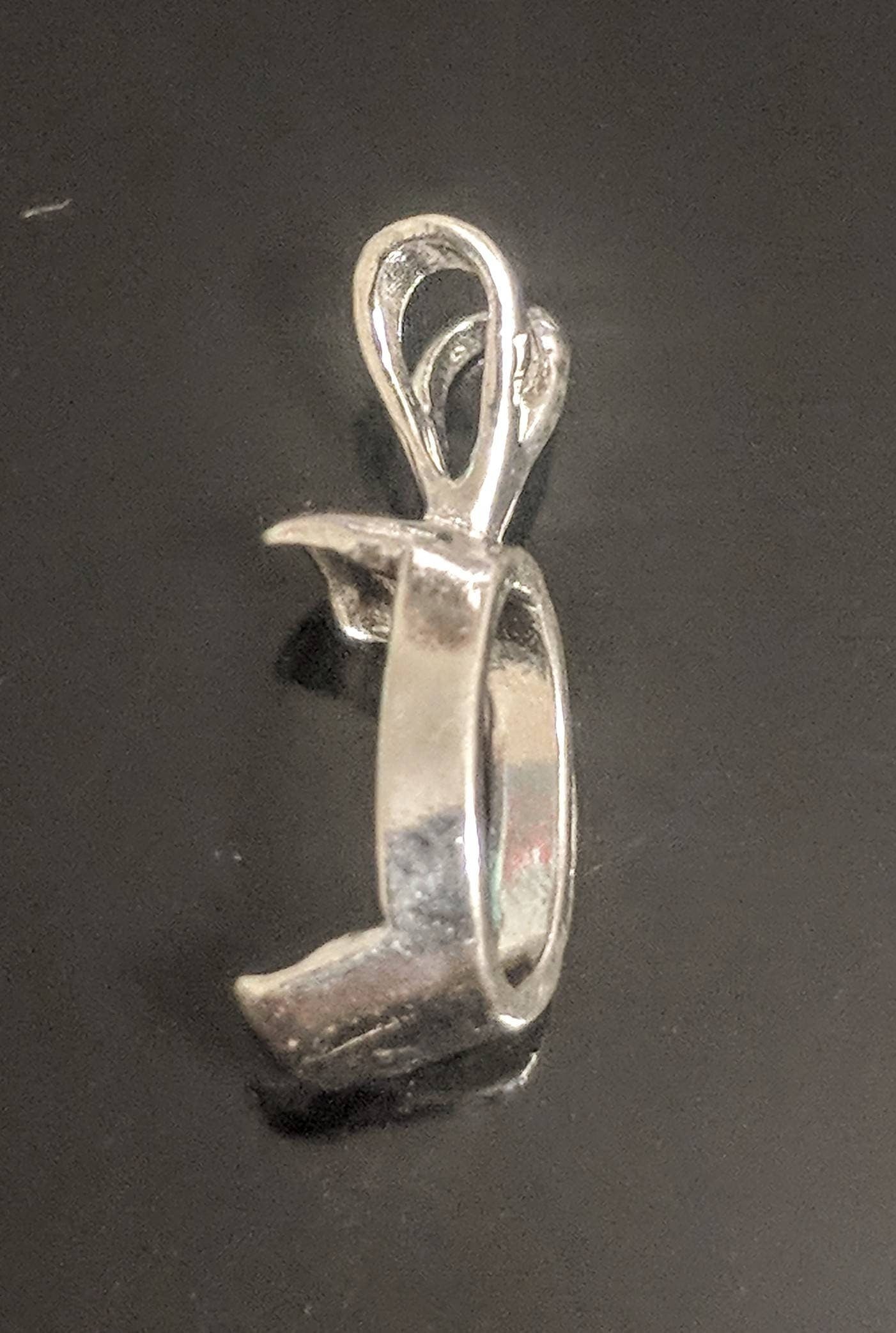 Premium 7x5mm & 10x8mm Oval Plate Pendant Settings - Solid Sterling Silver or 14K Gold - Handcrafted in USA - Perfect for Jewelry Making, Custom Necklaces & Gift Giving