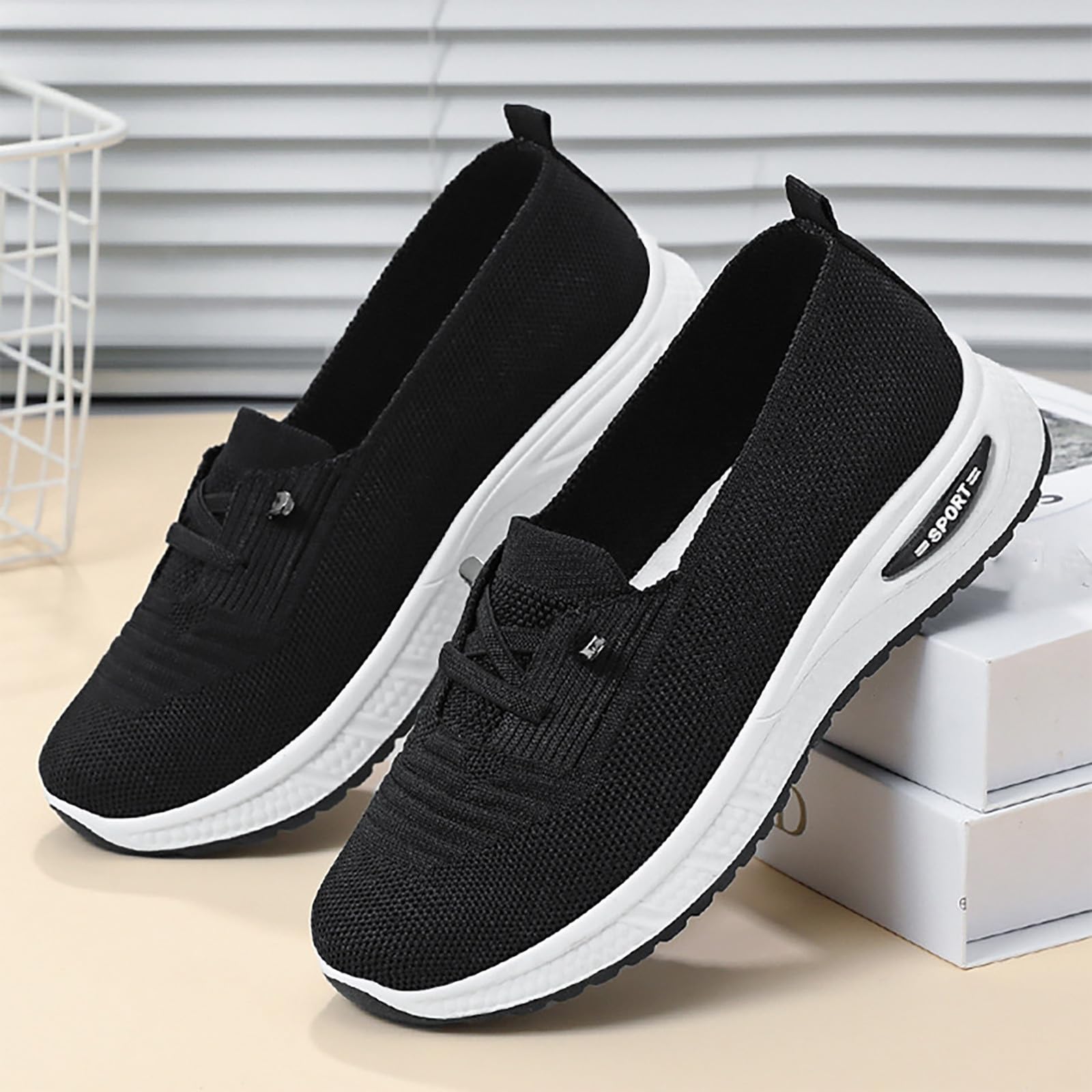 Breathable Comfortable Women's Casual Summer Shoes - Business Heels for Ladies & Moms | Perfect for Office, Walking & Daily Wear