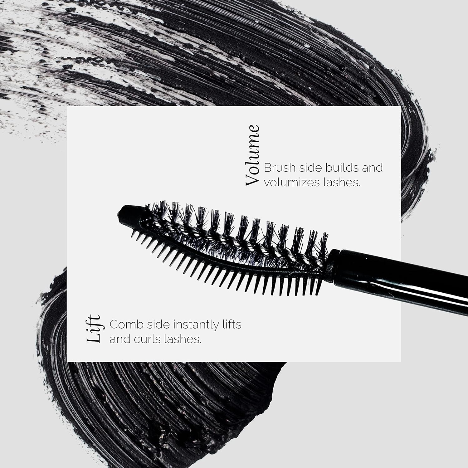 Fitglow Beauty - Natural Vegan Good Lash+ Mascara | Cruelty-Free, Woman-Owned Clean Beauty (Black, 0.3 fl oz | 8 ml) for Everyday Wear & Special Occasions