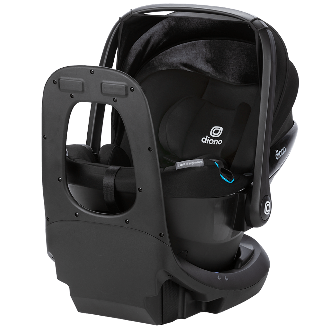 DIONO LiteClik®30 XT SafePlus™ Infant Car Seat with Base - Lightweight & Safe Baby Car Seat for Newborns to 30 lbs - Perfect for Travel, Daily Commute & Family Road Trips