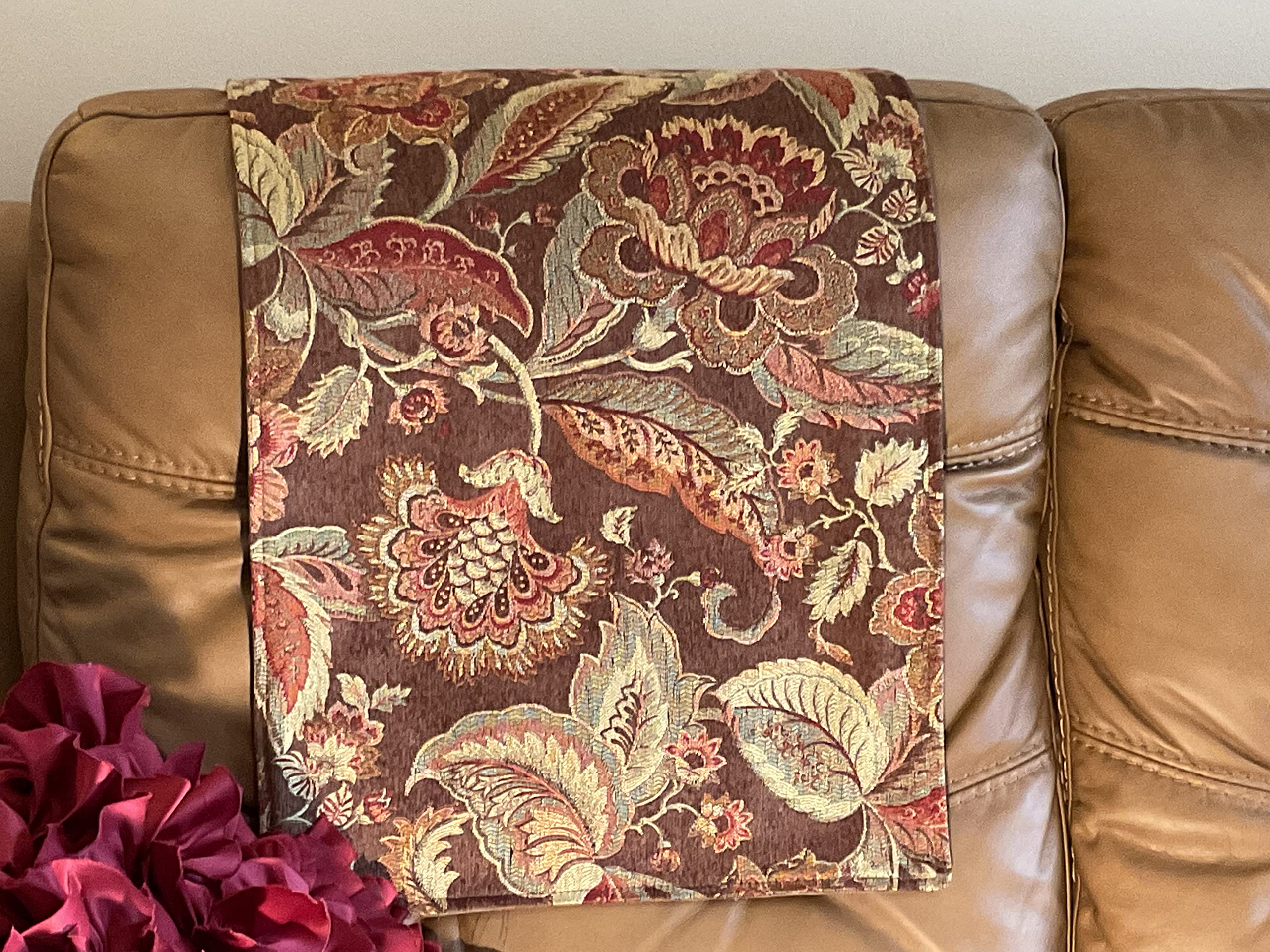 Premium Headrest Covers for Recliners - Universal Slipcovers for Chairs, Sofas, Loveseats & Office Furniture - Durable Furniture Protectors for Home Theater, Living Room & RV Decor