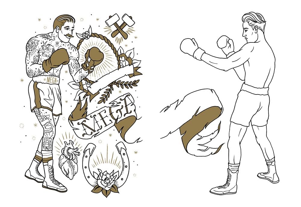 The Tattoo Coloring Book for Adults - Creative Stress Relief & Art Therapy | Perfect for Relaxation, Mindfulness & Tattoo Inspiration