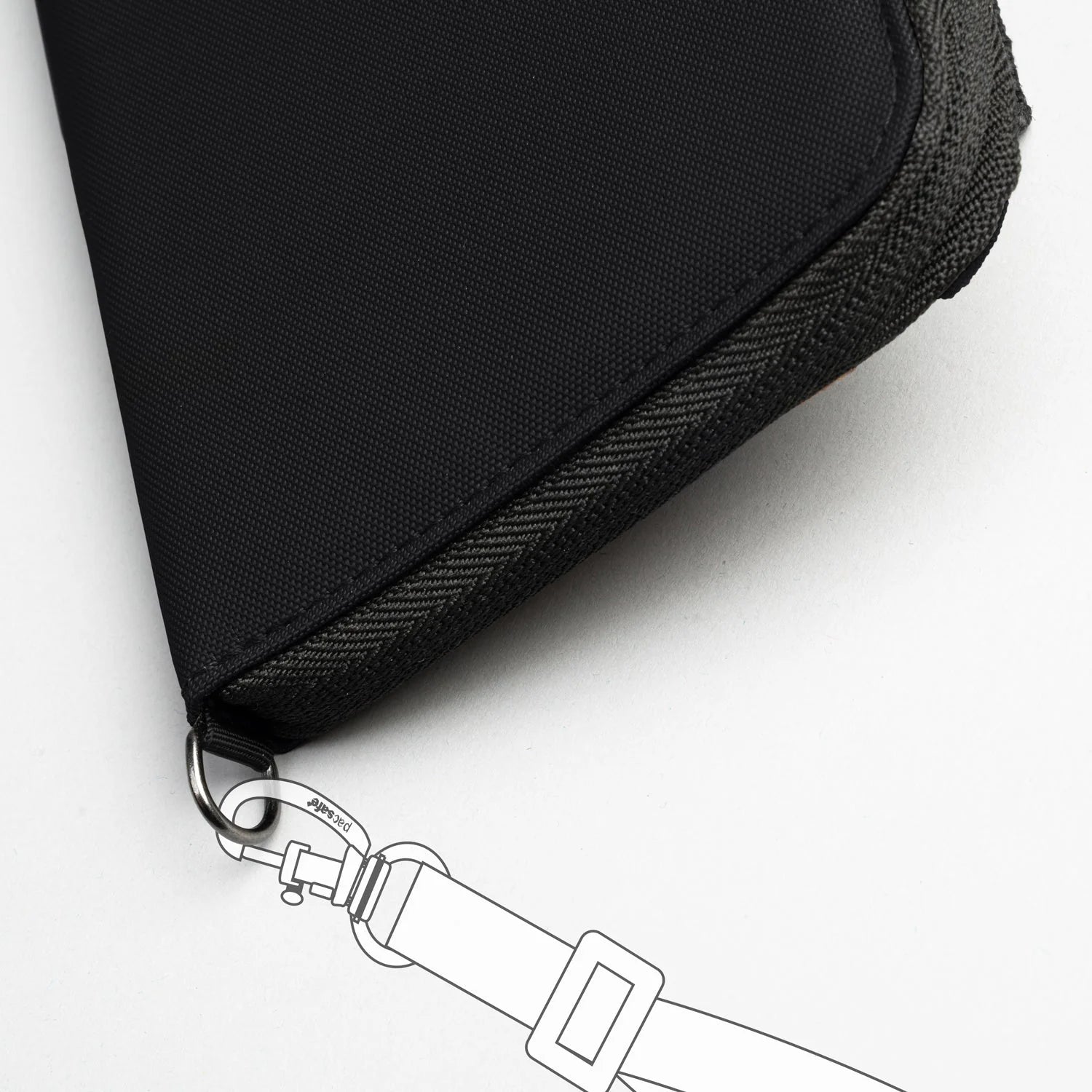 Pacsafe RFIDsafe RFID Blocking Travel Wallet - Compact Organizer for Passport, Credit Cards & Cash | Secure Anti-Theft Accessories for International Travel, Commuting & Daily Use