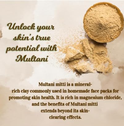 Happy Surroundings Multani Mitti Powder for Skincare & Beauty - 1 Kg | Natural Clay Face Mask for Glowing Skin, Acne Treatment & Deep Cleansing | Perfect for DIY Spa & Home Beauty Treatments