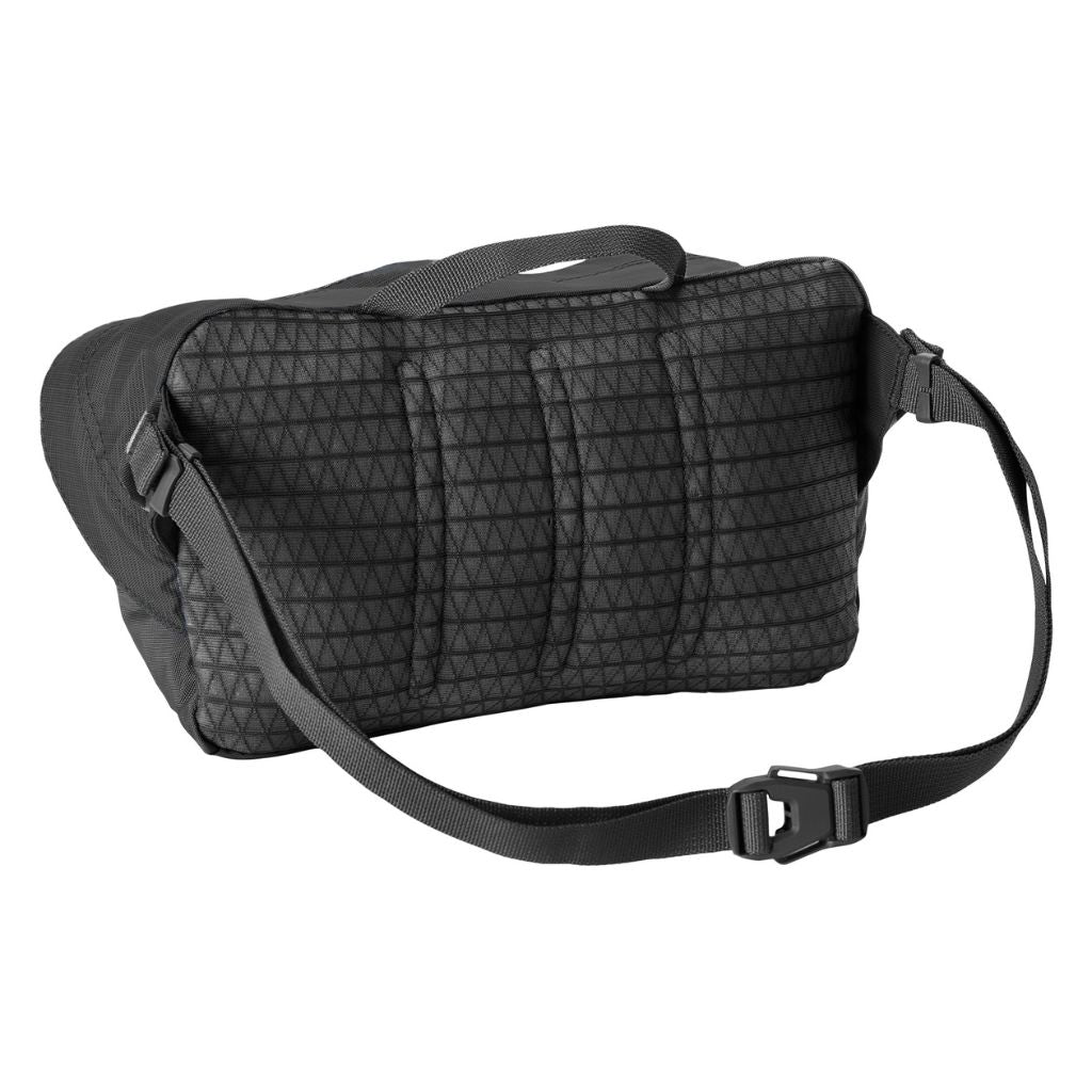 Eagle Creek Ranger XE 3L Waist Pack & Shoulder Bag - Black/River Rock - Water-Resistant Travel Fanny Pack for Hiking, Camping & Outdoor Adventures