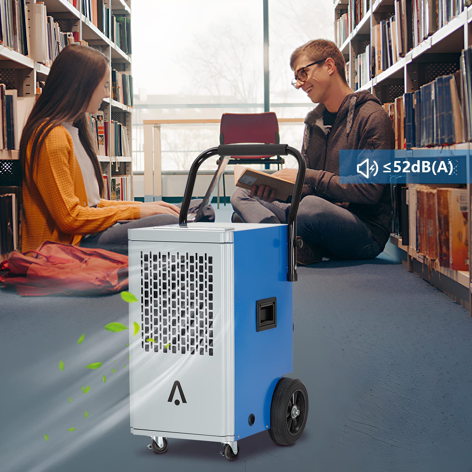 GARVEE 140 Pints Industrial Dehumidifier for Large Spaces - Powerful Moisture Removal for Basements, Garages, Warehouses & Commercial Use | Heavy Duty Home & Business Humidity Control
