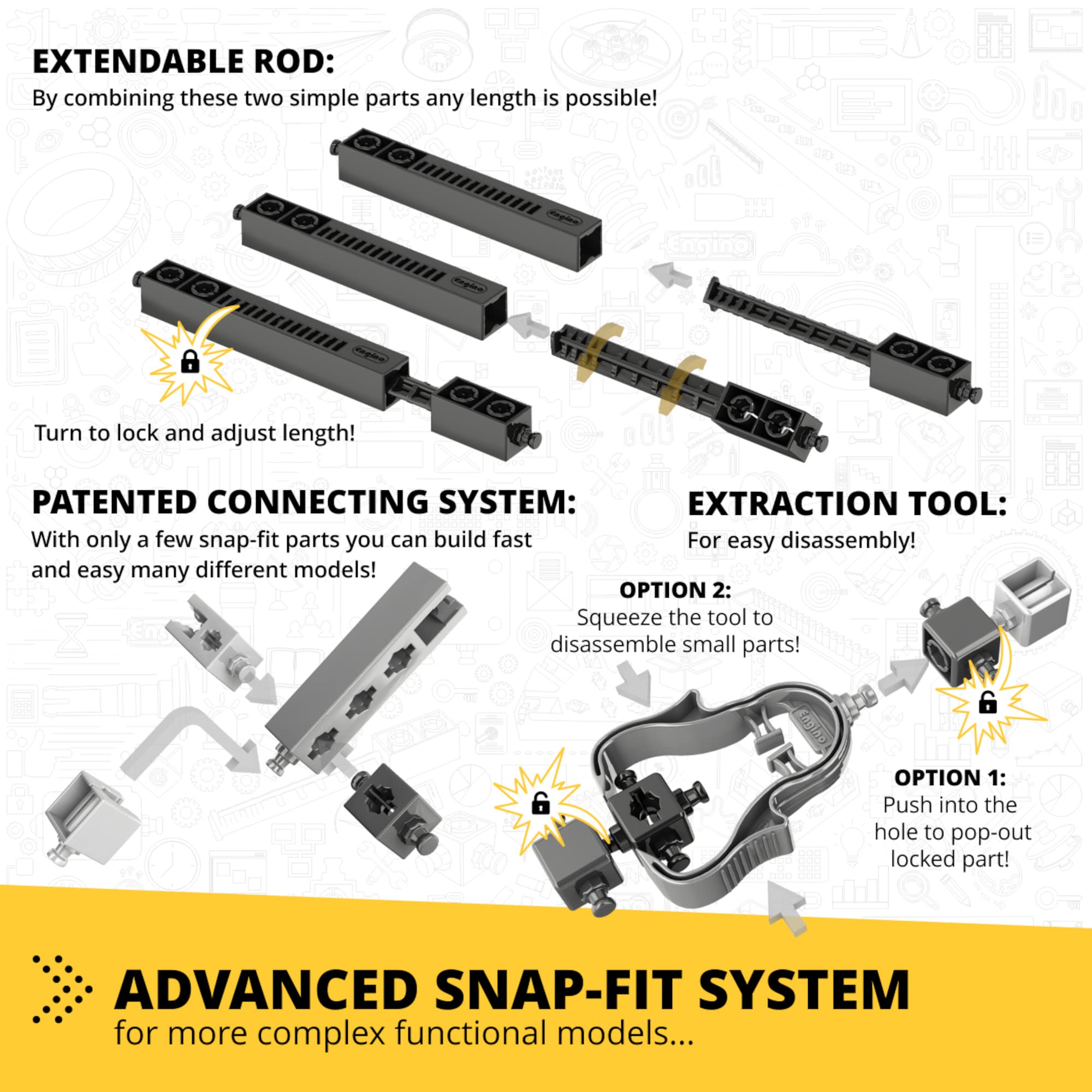 Engino STEM Robotics Kit - Build & Program Bluetooth Robot with Mini ERP & Keiro Software | Educational Coding Toys for Kids 9+ | Perfect for STEM Learning & School Projects