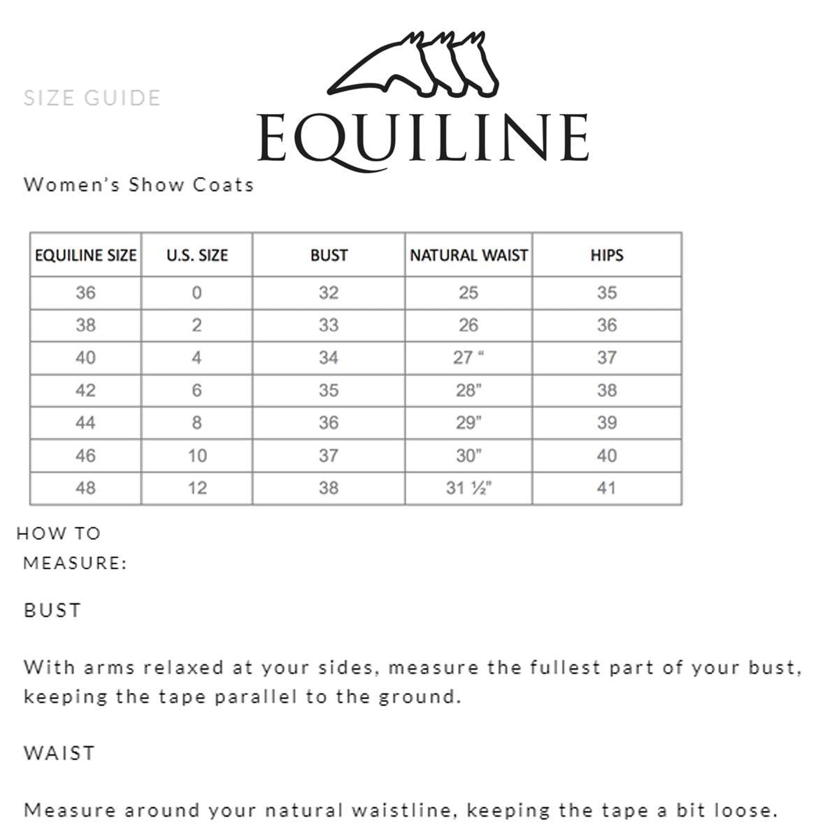 Equiline Women's Casur B Move Competition Jacket - Equestrian Riding Show Jumping Jacket for Horseback Riding & Dressage - Premium Breathable & Flexible Show Apparel