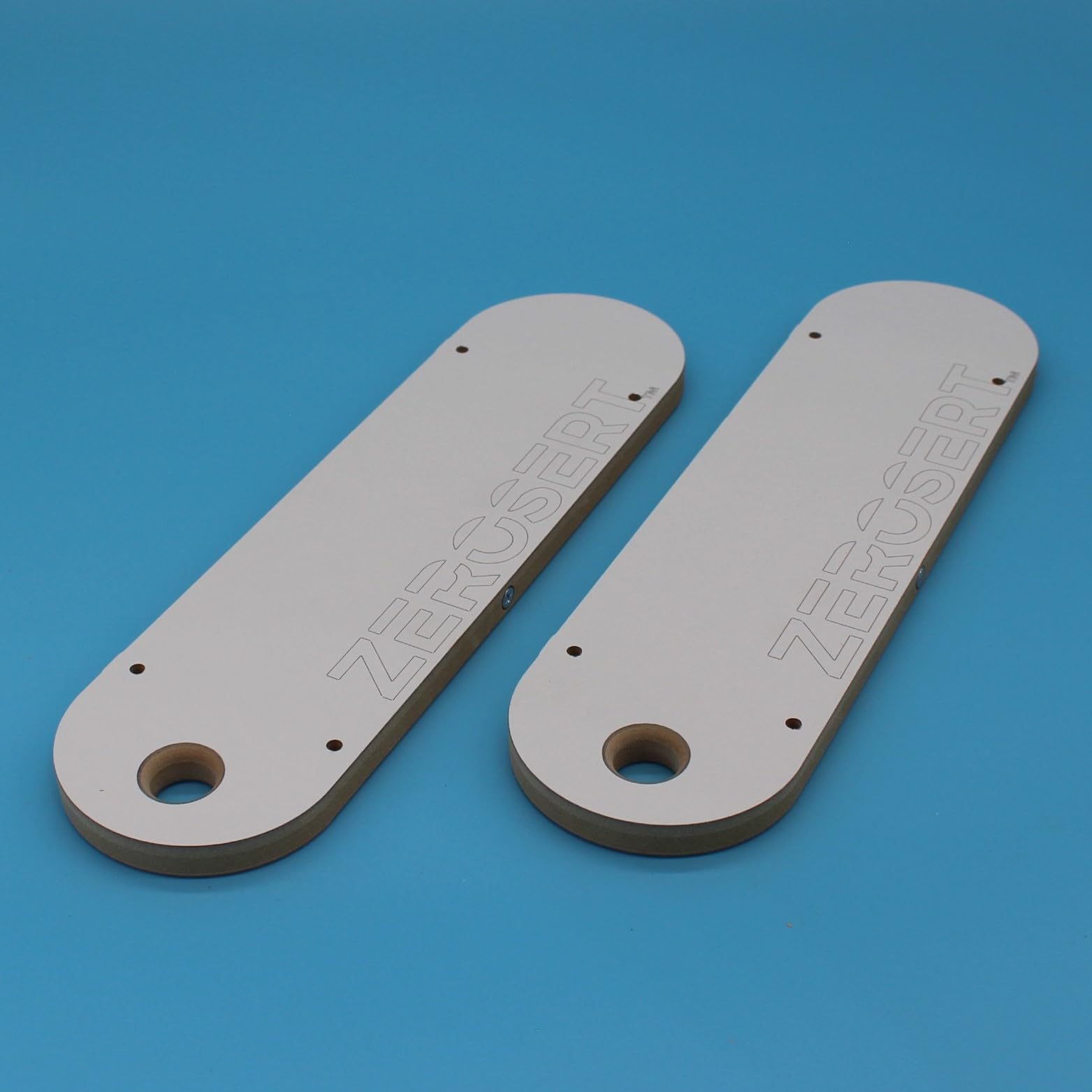 Premium Zero Clearance Table Saw Inserts for Grizzly G1023S/G1023RL & ShopFox W1677/W1711 - 2-Pack Laminated Woodworking Accessories - Perfect for Precision Cuts & Dust Control in Woodworking Projects