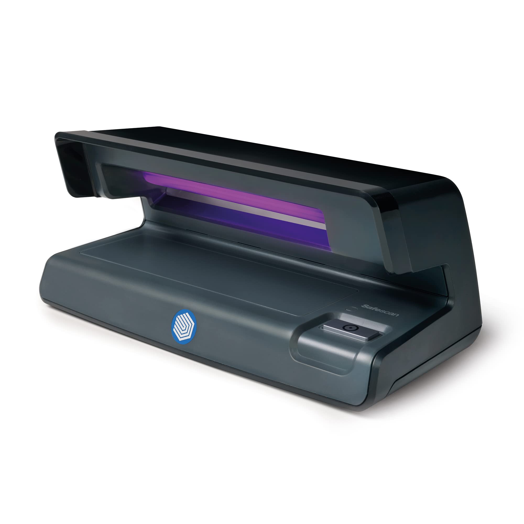 Safescan 50 Black UV Counterfeit Money Detector - Portable UV Light for Checking Banknotes, Credit Cards & ID Documents | Fraud Prevention for Retail, Banks & Cash Handling Businesses