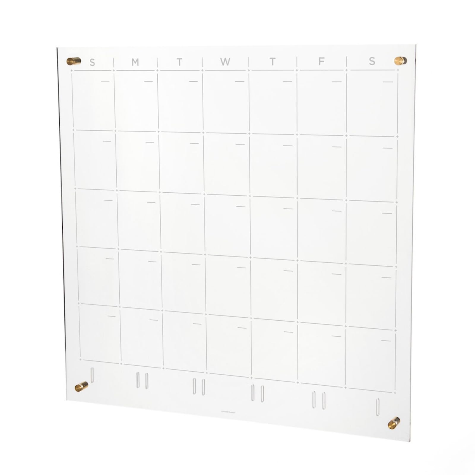 Russell+Hazel Acrylic Monthly Wall Calendar - 24
