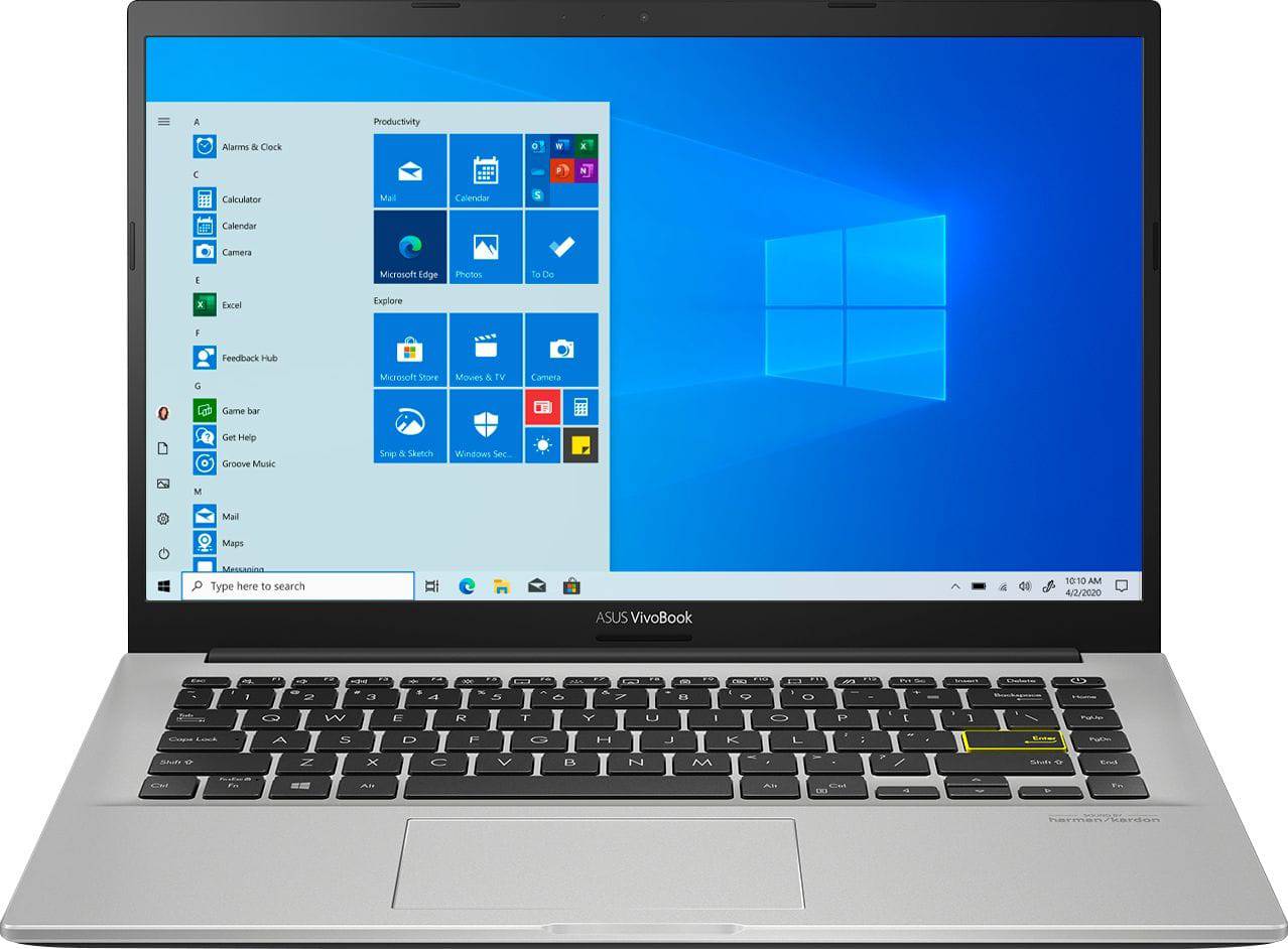 ASUS Vivobook 14 Laptop - Intel 10th Gen Core i3 Processor, 4GB RAM, 128GB SSD, 14