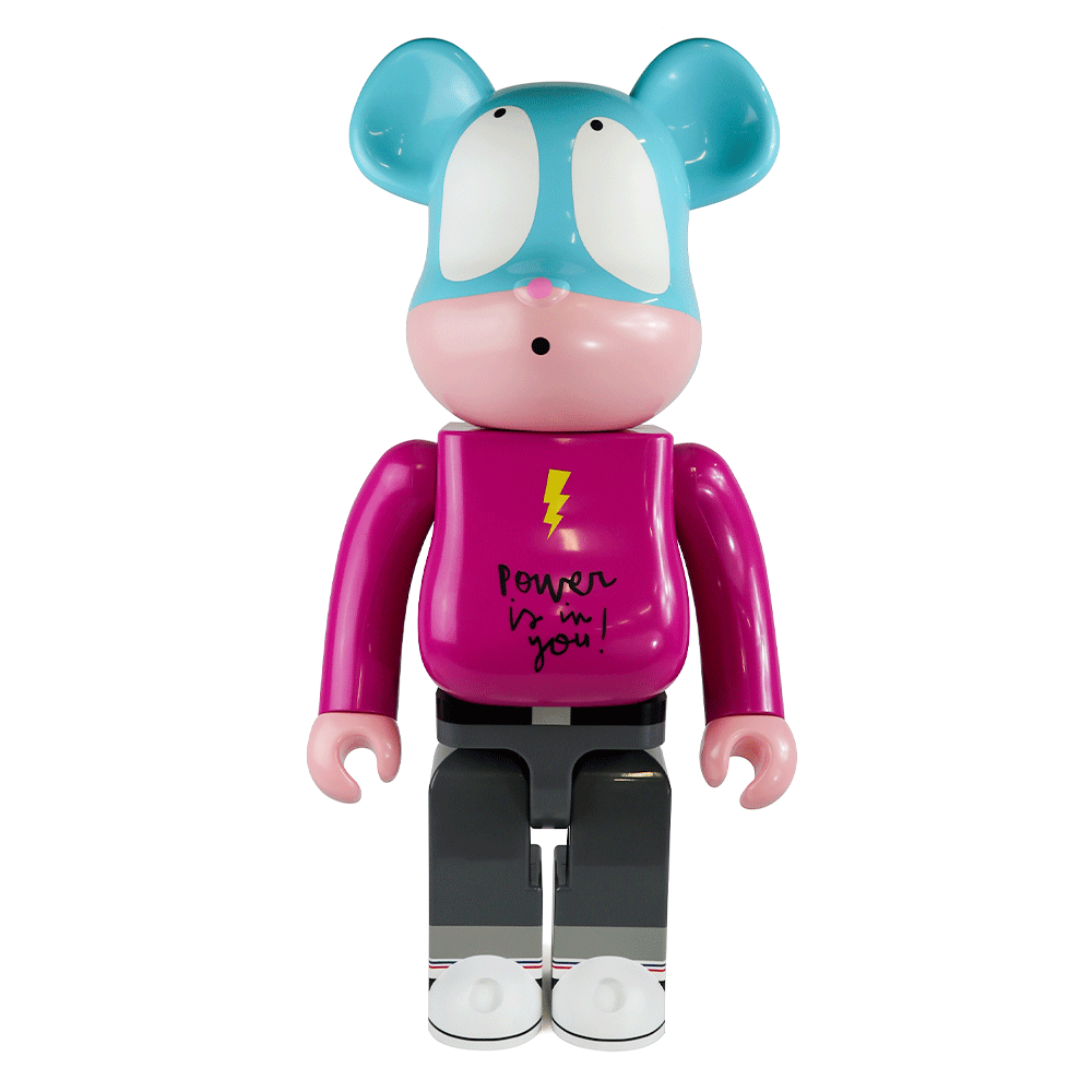 1000% Bearbrick Edgar Plans - Limited Edition Collectible Art Toy for Display & Investment | Perfect for Home Decor, Office Display & Anime Collections