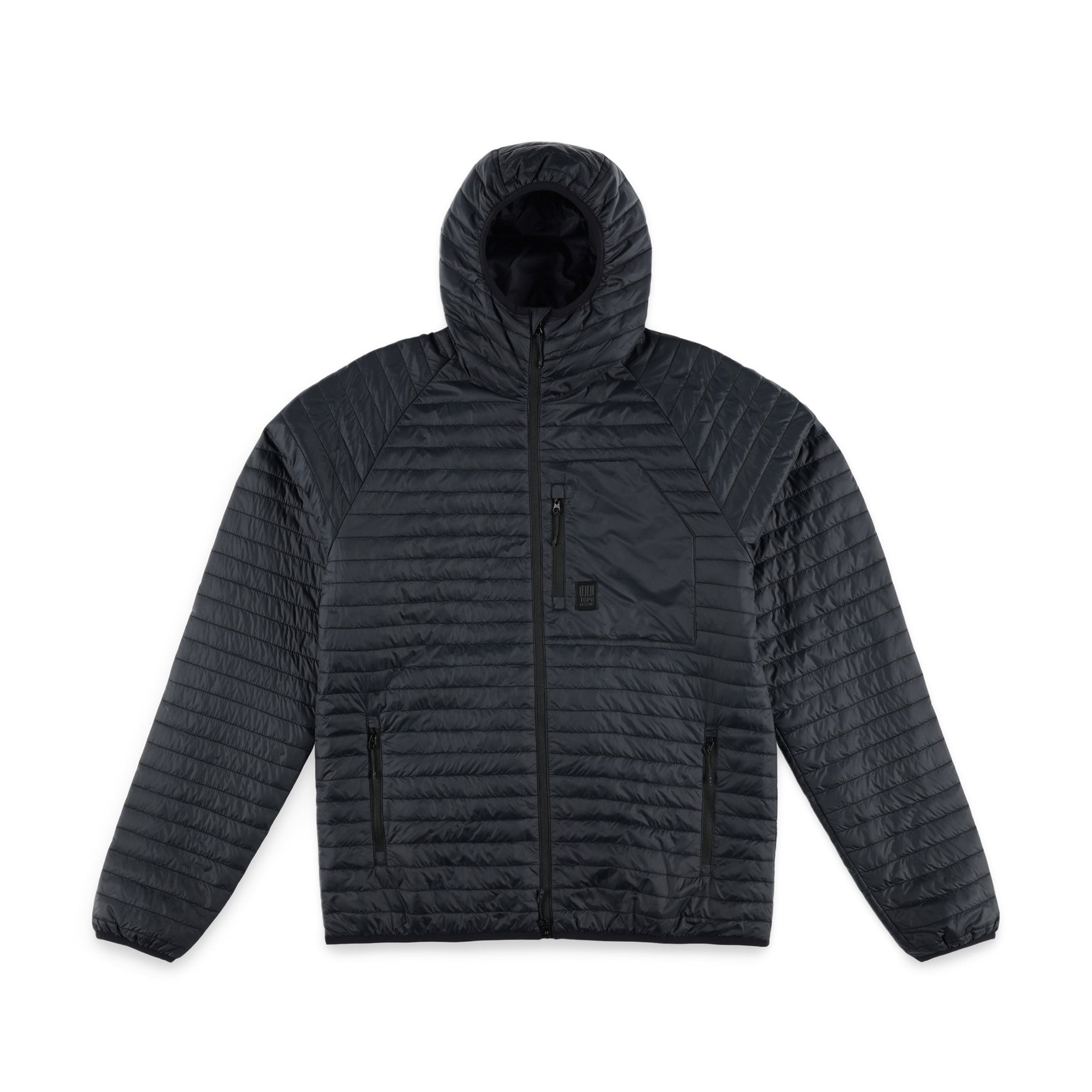Global Puffer Hoodie for Men - Lightweight Winter Jacket with Hood - Perfect for Outdoor Activities & Casual Wear