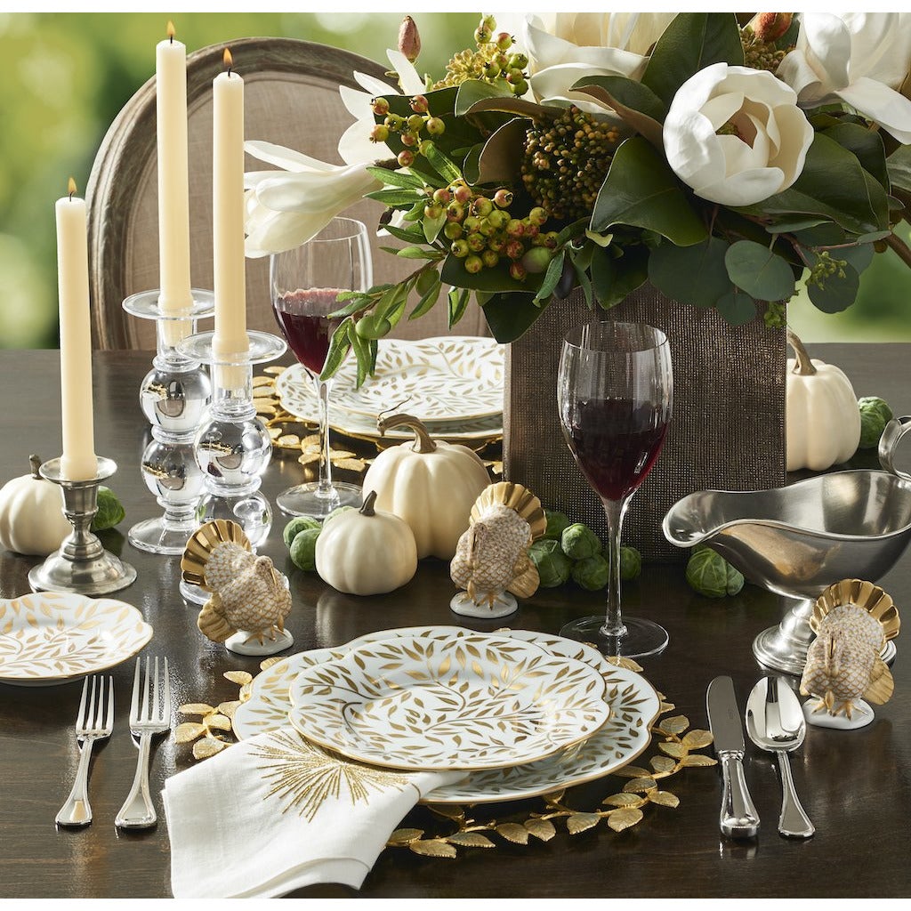Le Perle 5-Piece Dinnerware Set - Elegant Porcelain Plates, Bowls & Cups for Formal Dining, Entertaining & Special Occasions | Dishwasher & Microwave Safe