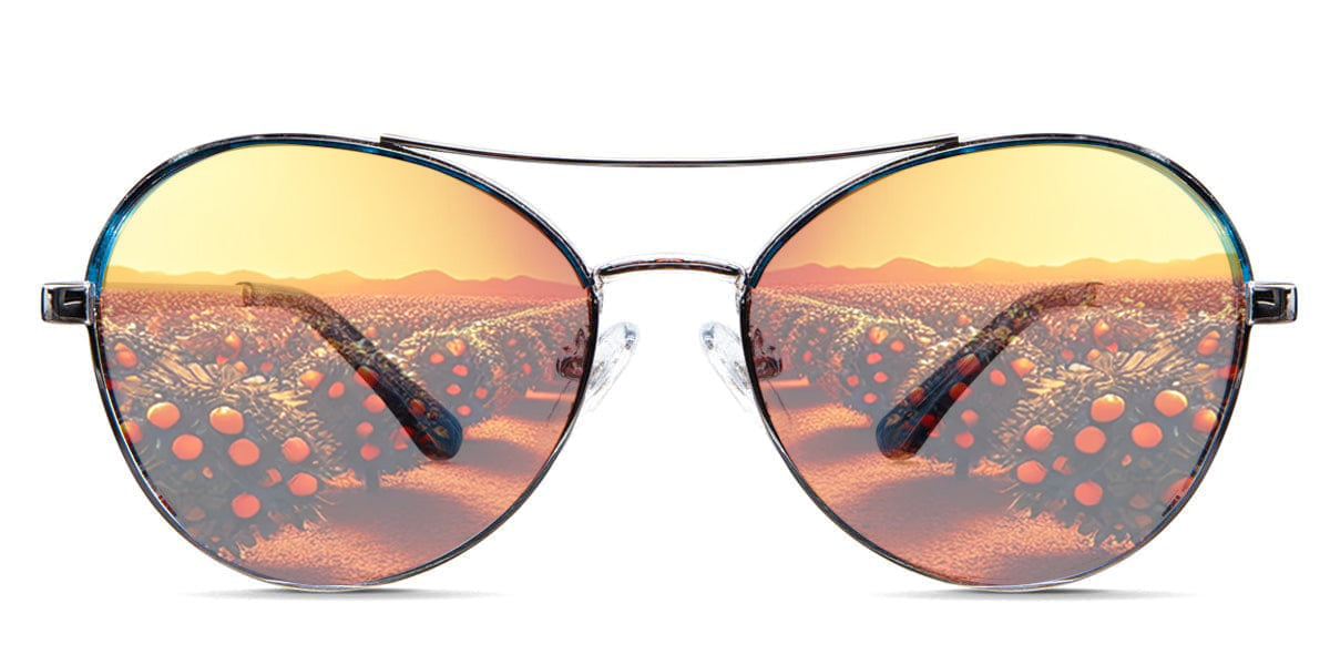 Wilson M Women's Prescription Tinted Sunglasses – UV Protection & Polarized Lenses for Driving, Outdoor Sports & Fashion