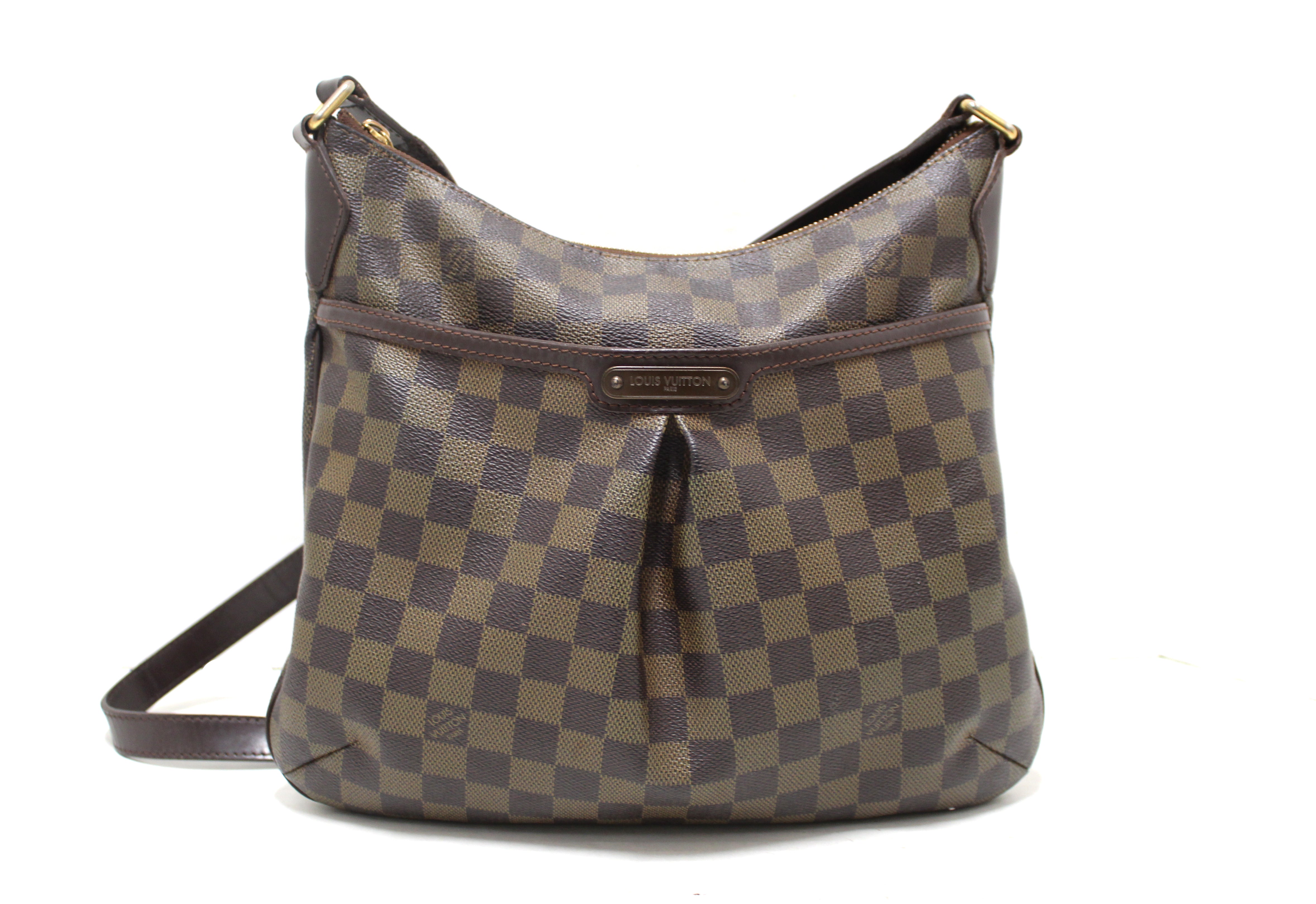 Authentic Louis Vuitton Damier Ebene Canvas Bloomsbury PM Crossbody Bag - Luxury Designer Shoulder Bag for Women, Perfect for Work, Travel & Everyday Use