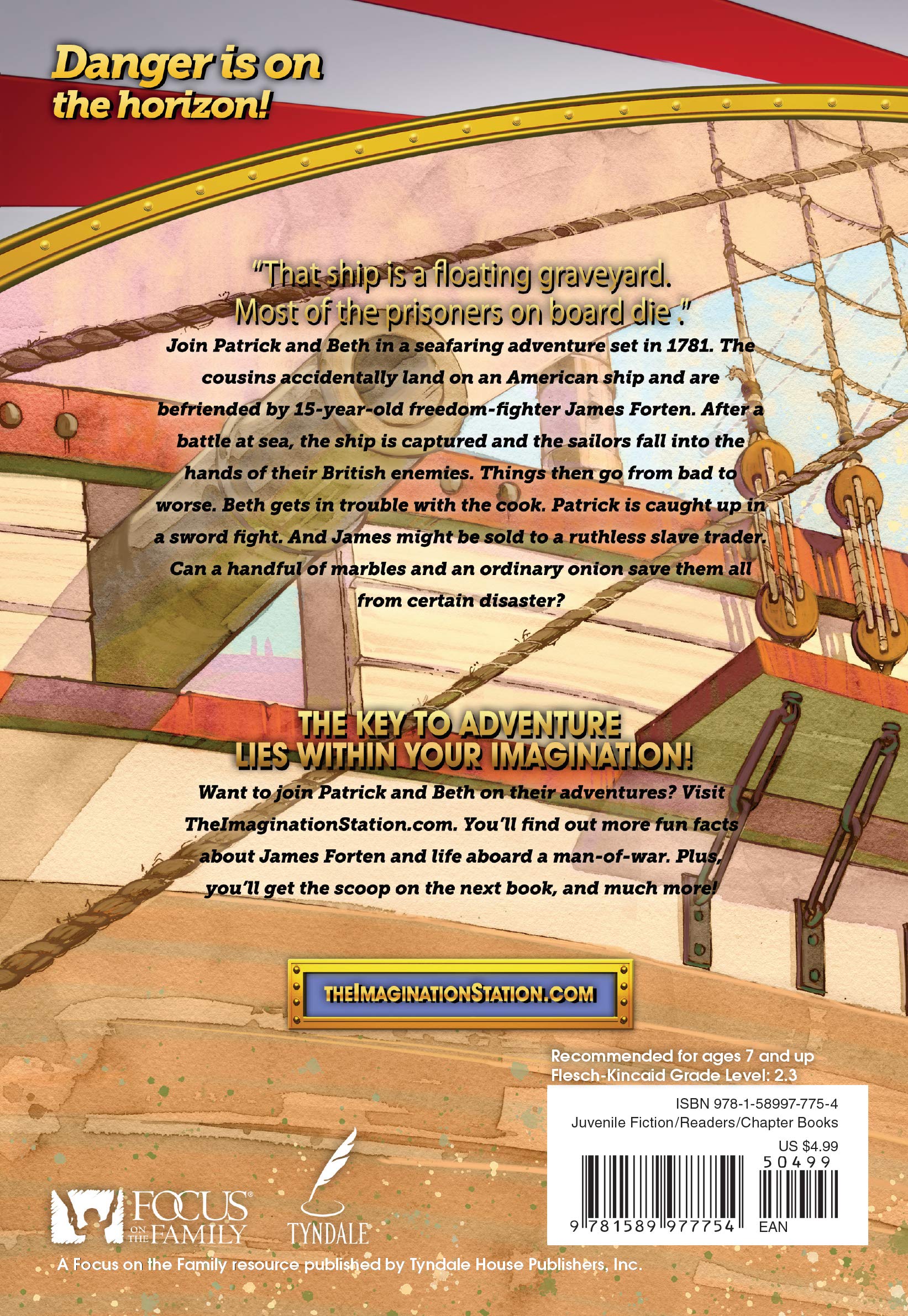 Captured on the High Seas - AIO Imagination Station Adventure Book for Kids | Christian Children's Fiction | Perfect for Bedtime Stories & Homeschool Reading