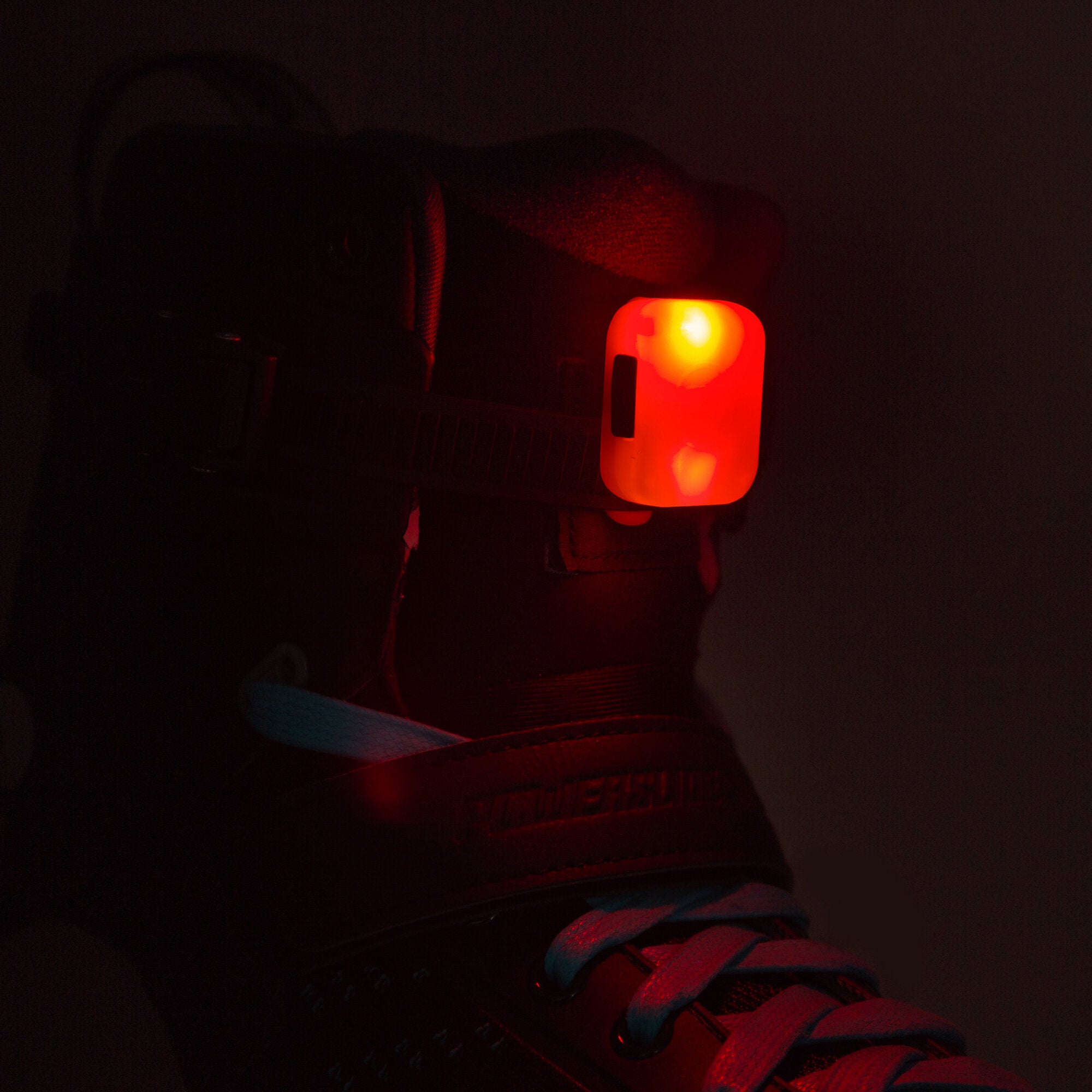 Red LED Clip Light - Bright USB Rechargeable Clip-On Light for Reading, Camping, Night Work - Perfect for Books, Tents, and DIY Projects