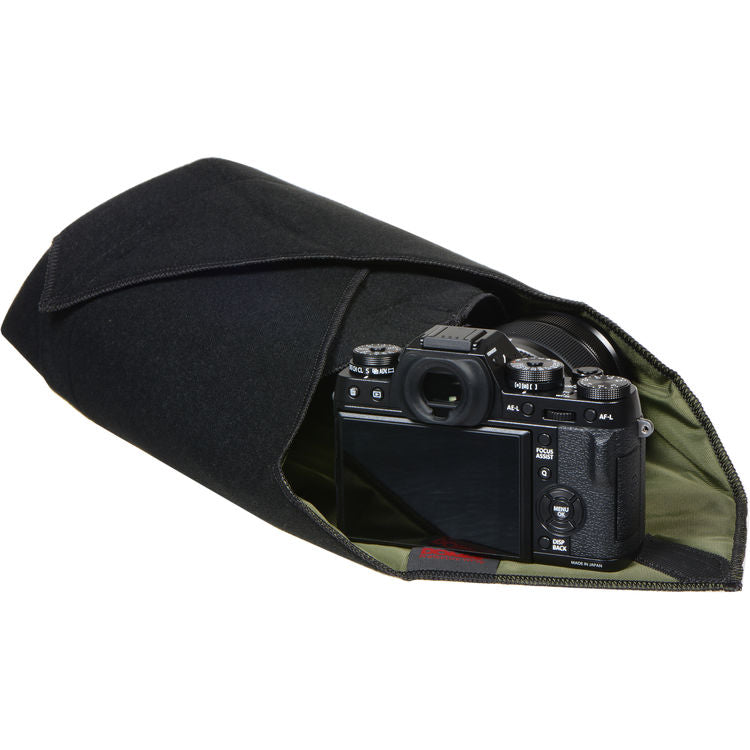 Domke 15x15 Inch Black Color Coded Protective Wrap for Camera Equipment - Perfect for Lens, Flash & Gear Protection During Travel & Storage