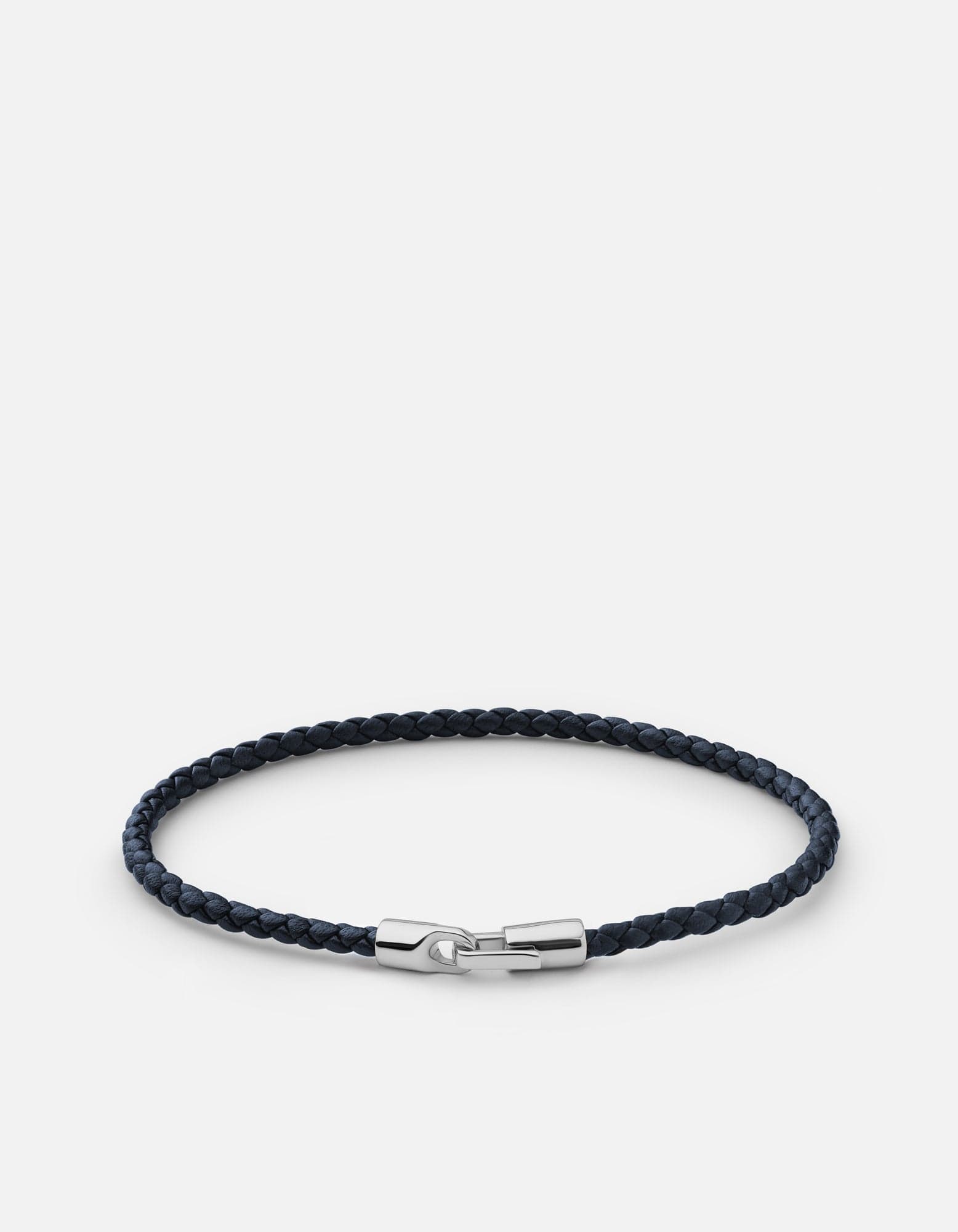 Cruz Genuine Leather Bracelet for Men & Women - Sterling Silver Adjustable Bangle - Perfect for Casual Wear, Gifts & Everyday Fashion Accessories