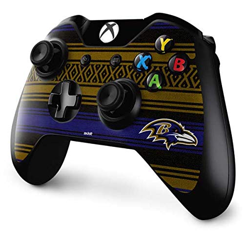 Officially Licensed NFL Baltimore Ravens Trailblazer Gaming Skin Decal for Xbox One Controller - Protective Custom Cover for Gamers & Sports Fans