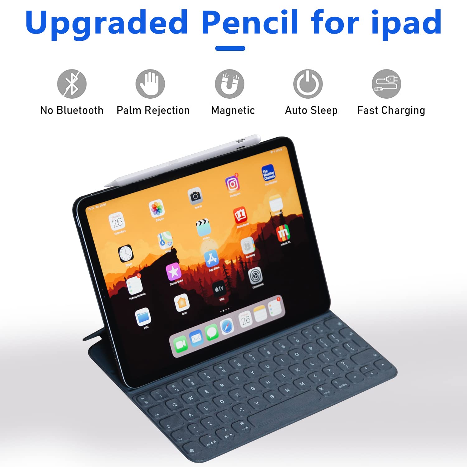 Premium Stylus Pen for iPad - Compatible with iPad Pro 11